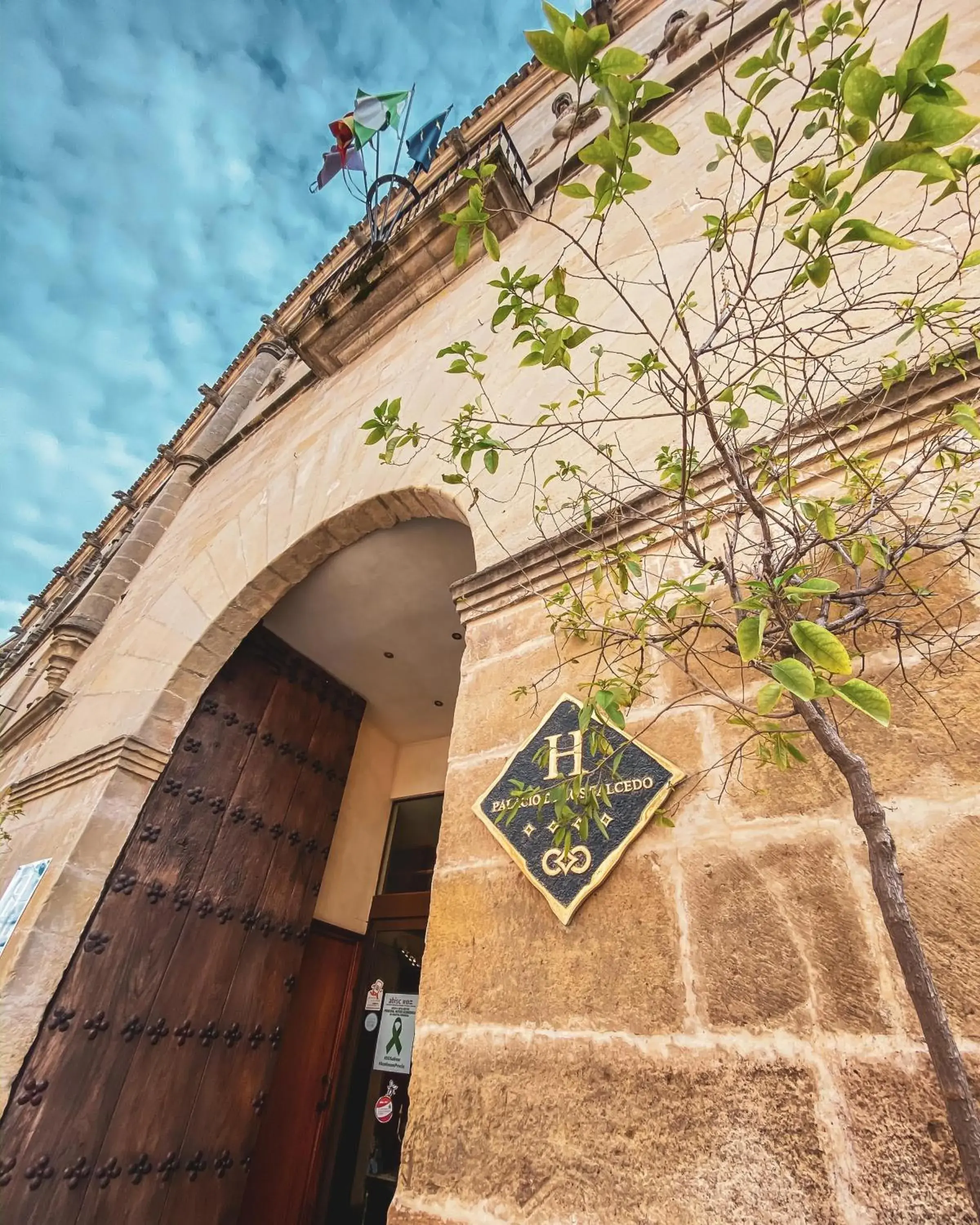 Property building in Hotel Cetina Palacio de los Salcedo Property building in Hotel Cetina Palacio de los Salcedo