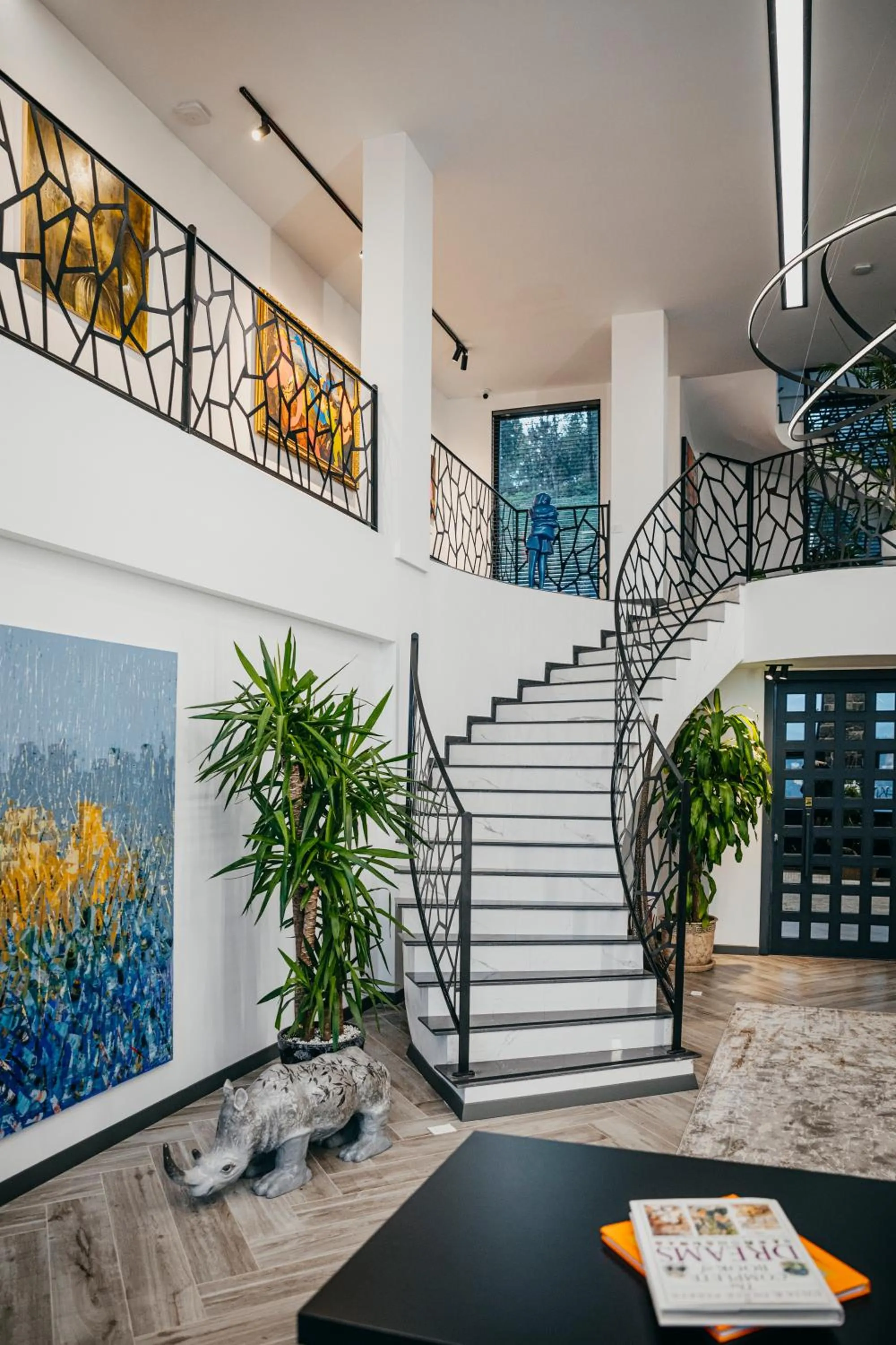 Lobby or reception in Çathan Art Hotel