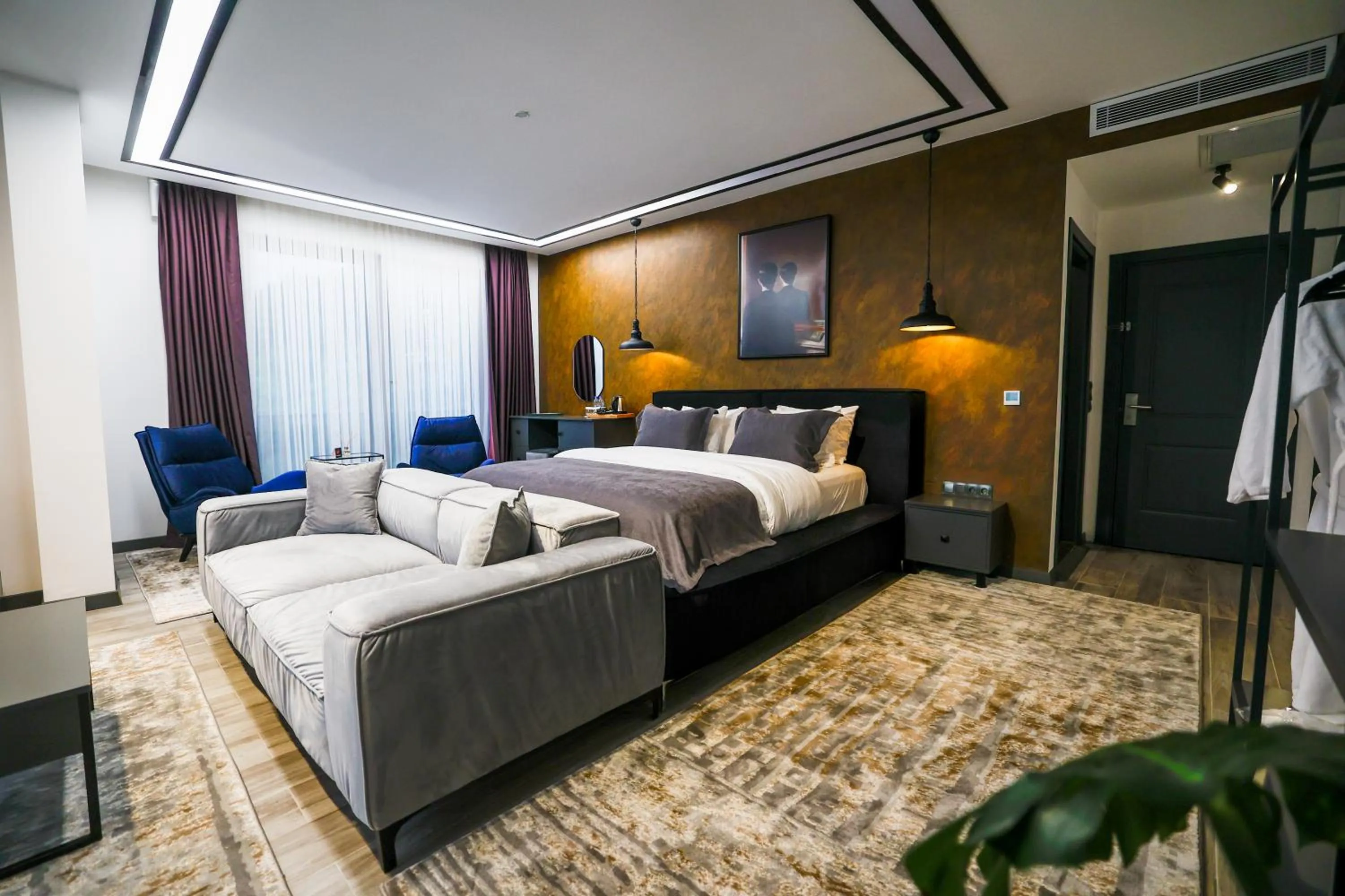 Bedroom, Bed in Çathan Art Hotel