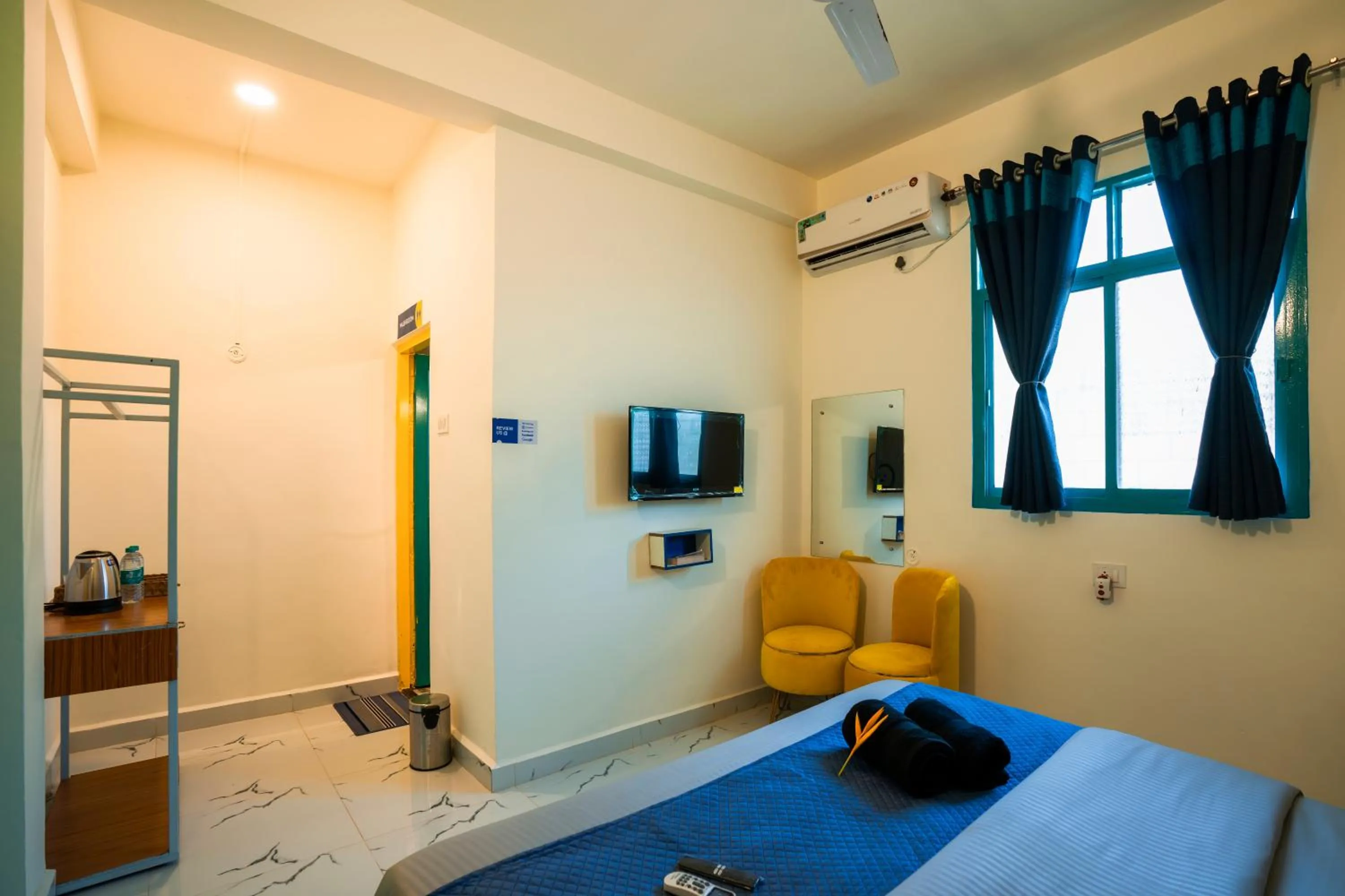 Bed in Shalom Backpackers Anjuna Goa