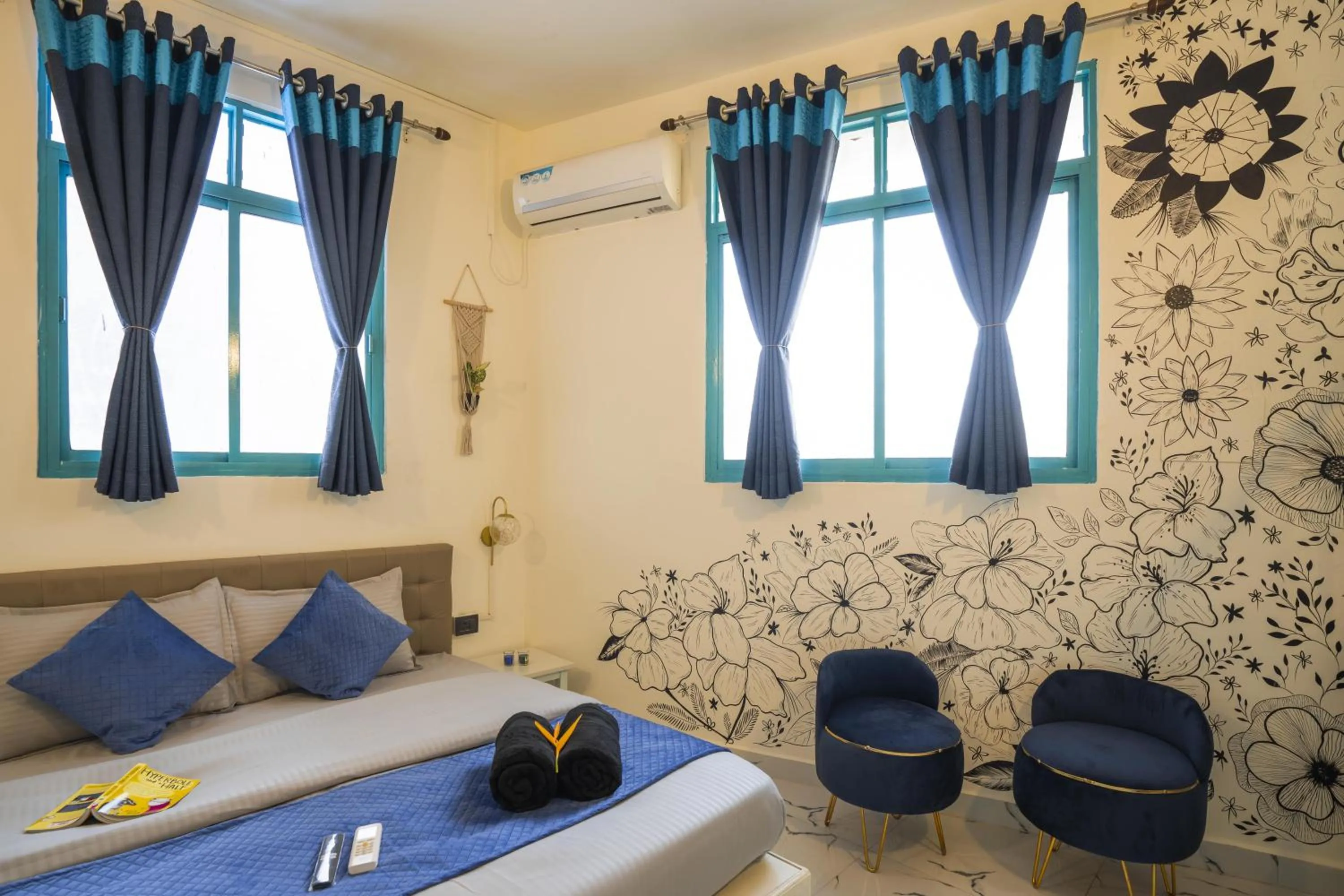 Bed in Shalom Backpackers Anjuna Goa