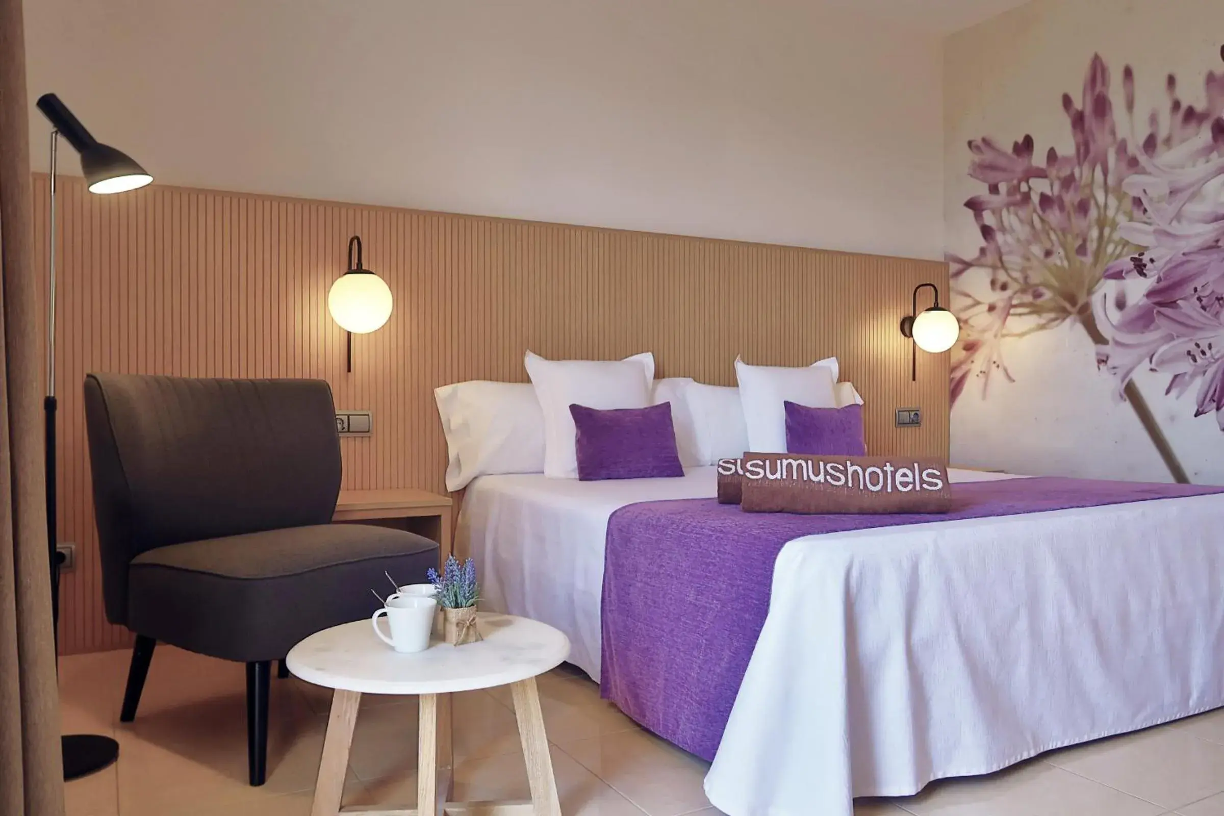 Bed in Sumus Hotel Monteplaya & SPA 4Sup - Adults Only Bed in Sumus Hotel Monteplaya & SPA 4Sup - Adults Only