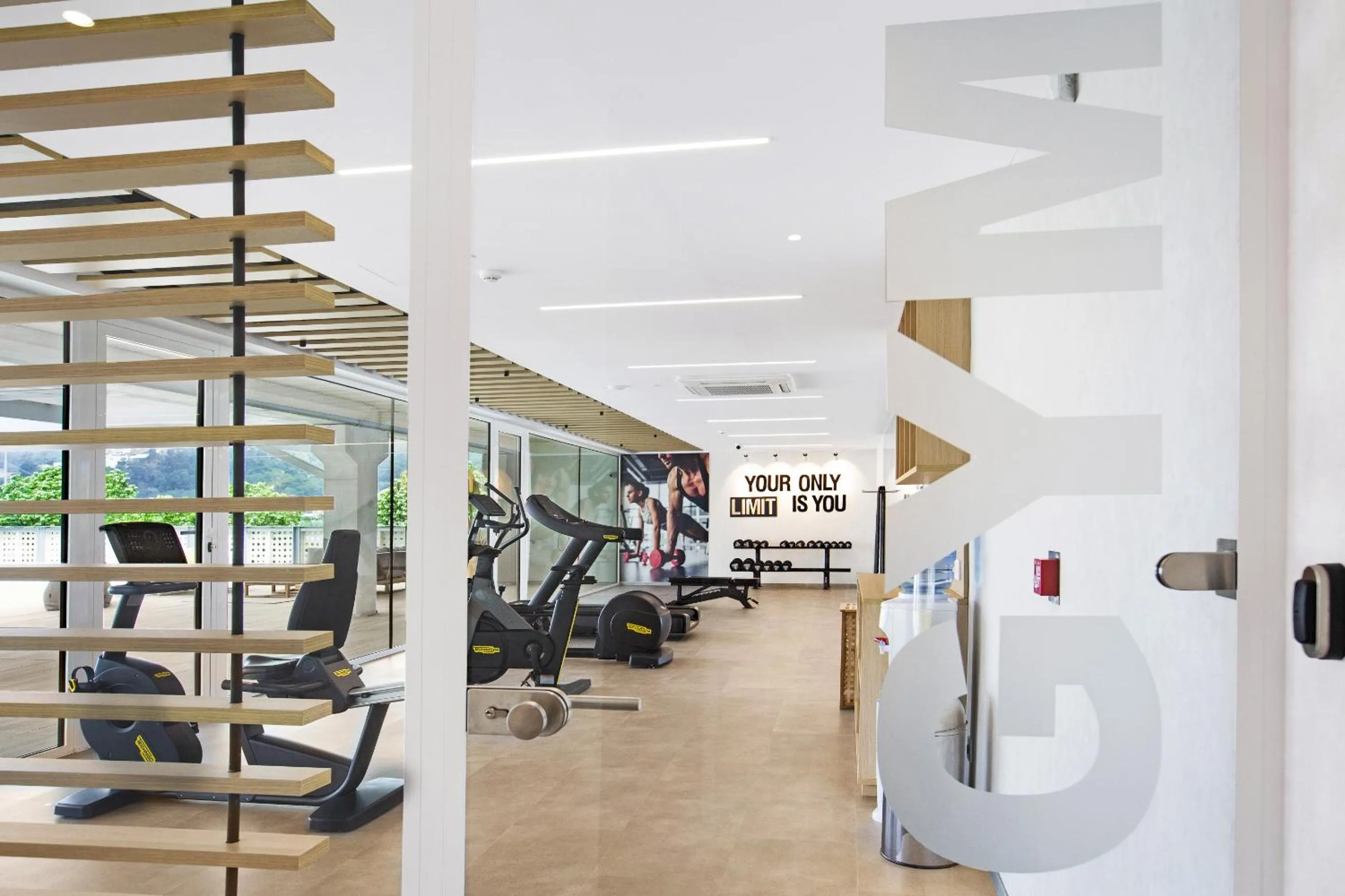 Fitness centre/facilities in Sumus Hotel Monteplaya & SPA 4Sup - Adults Only