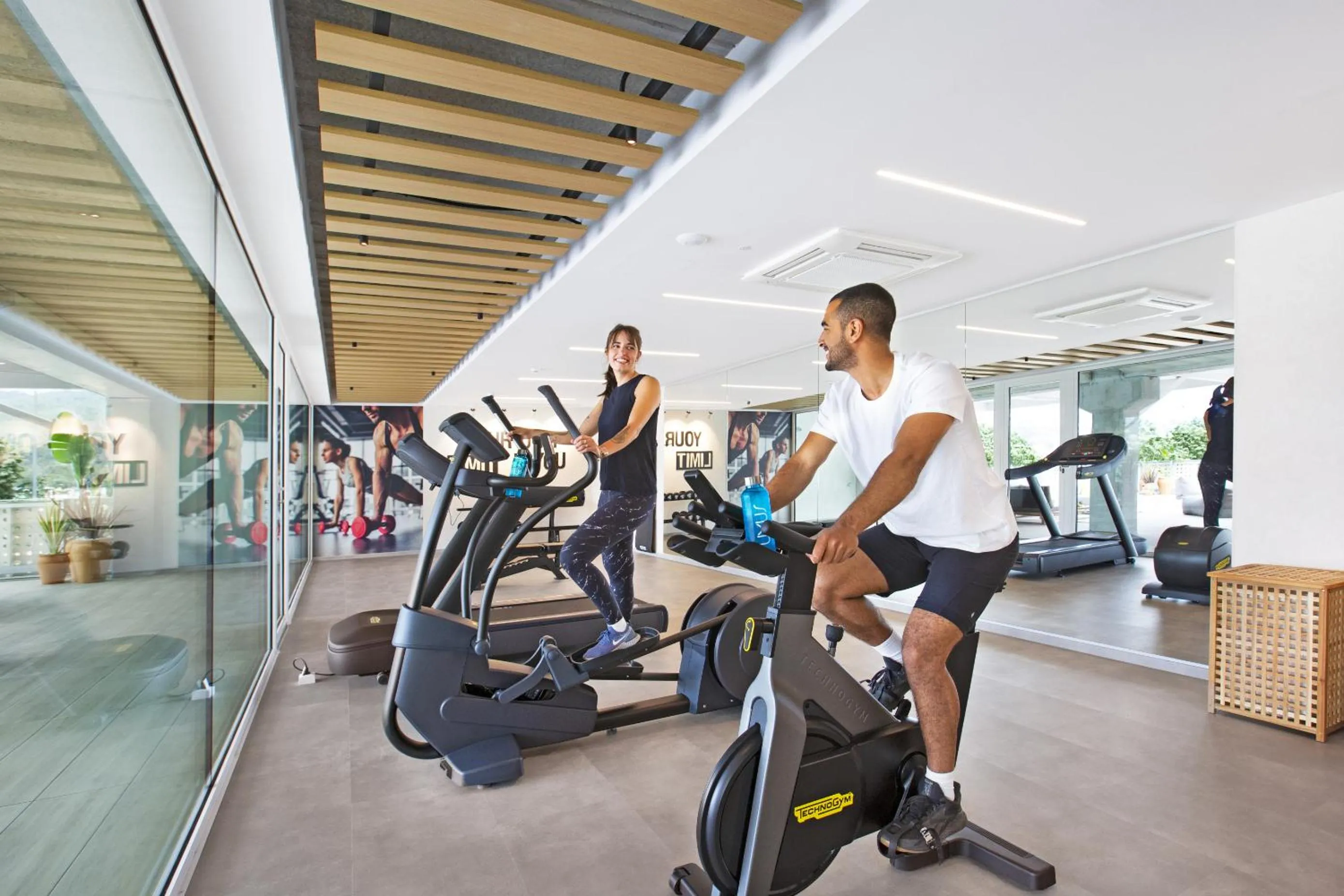 Fitness centre/facilities in Sumus Hotel Monteplaya & SPA 4Sup - Adults Only