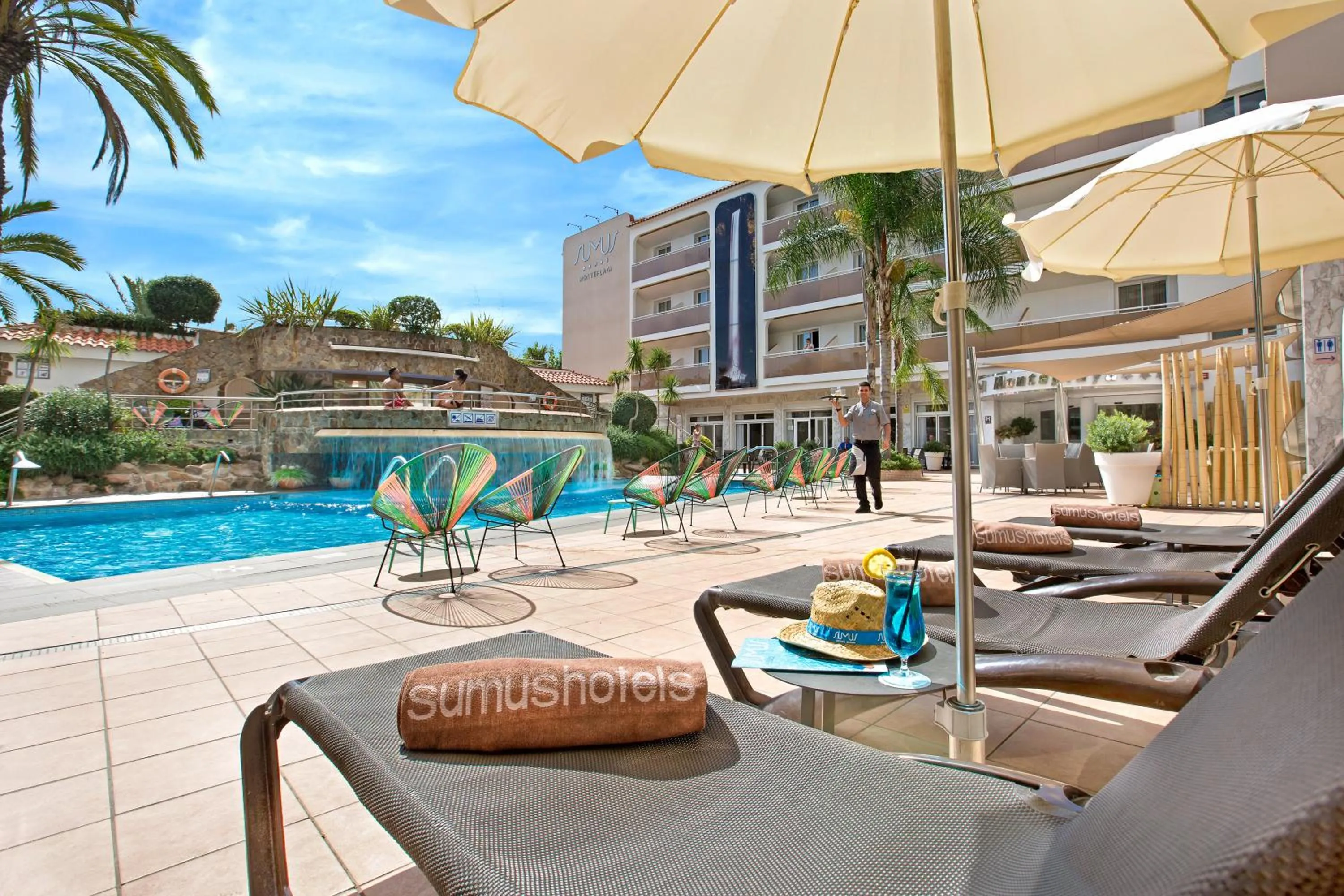 Property building in Sumus Hotel Monteplaya & SPA 4Sup - Adults Only