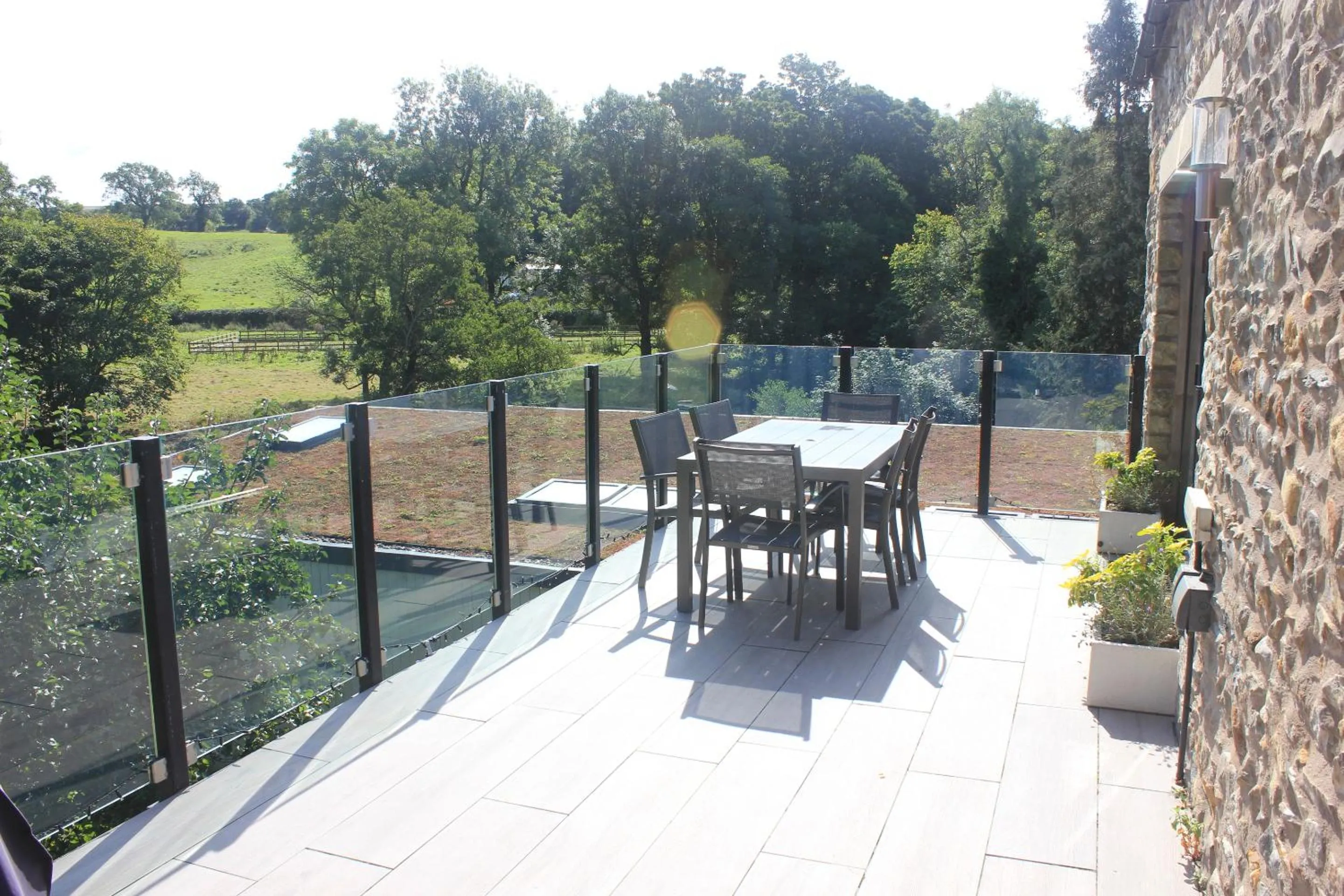 Balcony/Terrace in Riverbank Cottage