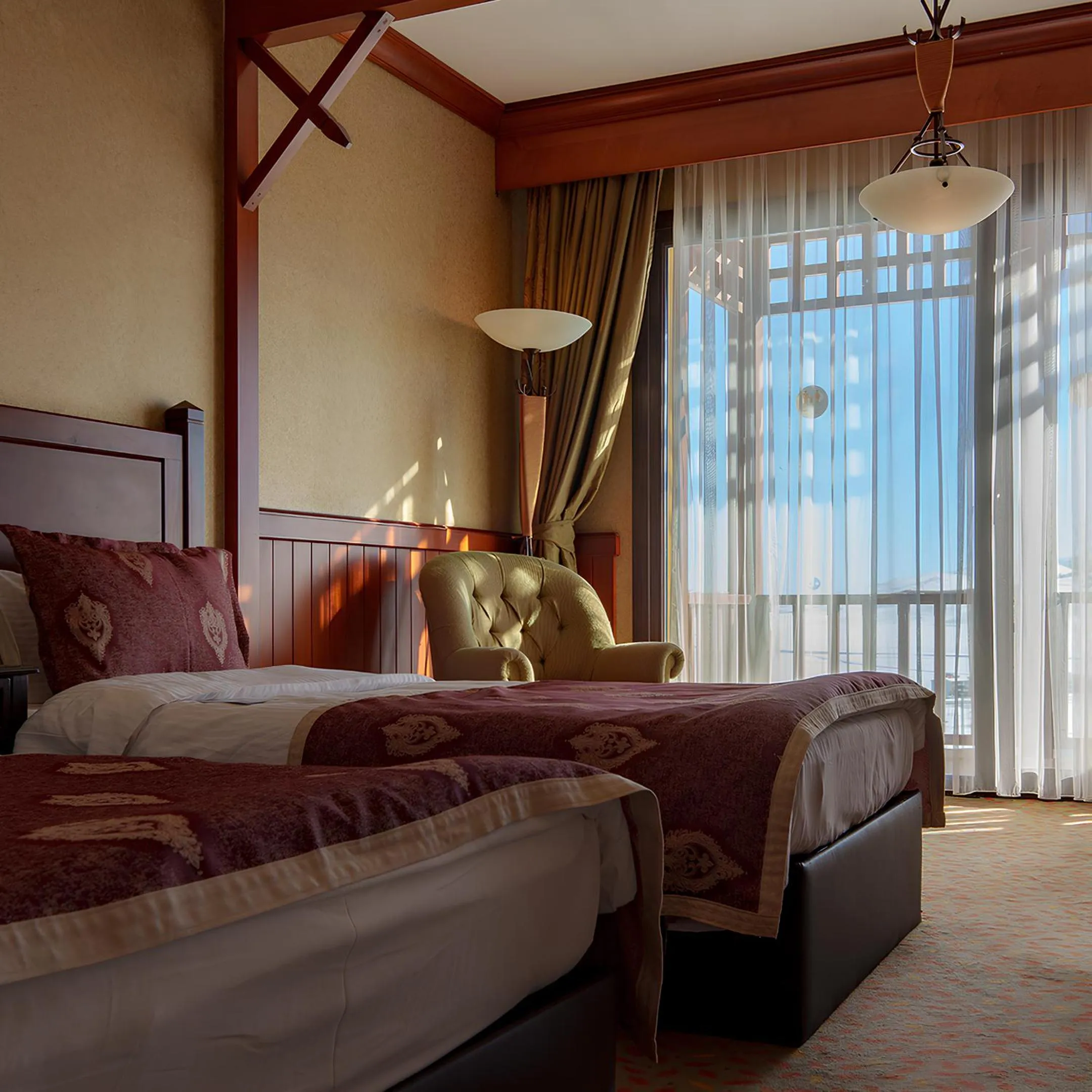 Bed in Duja Chalet Ski Center