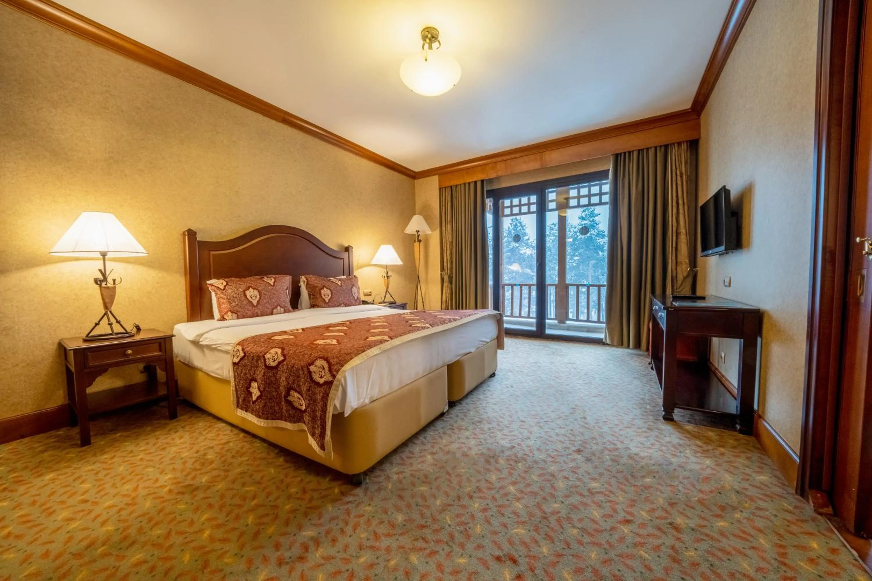 Bed in Duja Chalet Ski Center