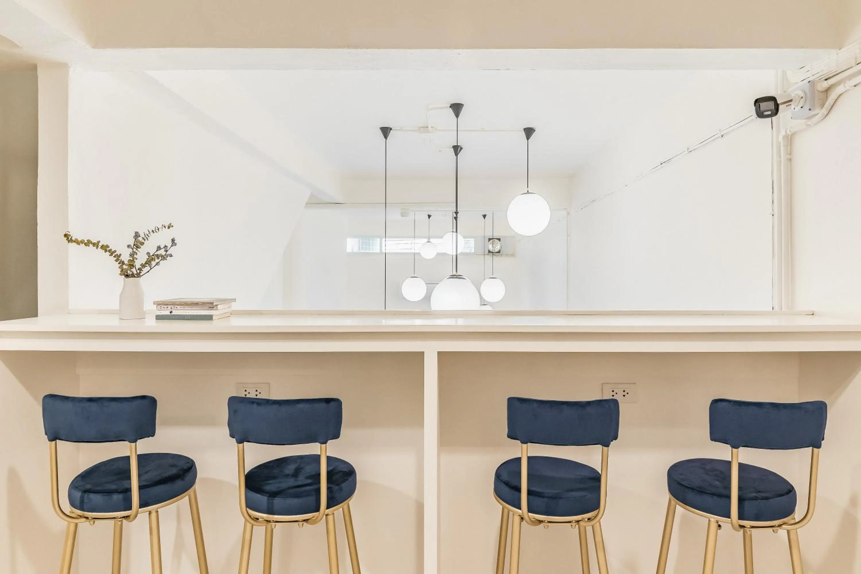 Seating area in Shapel Hostel and Cafe