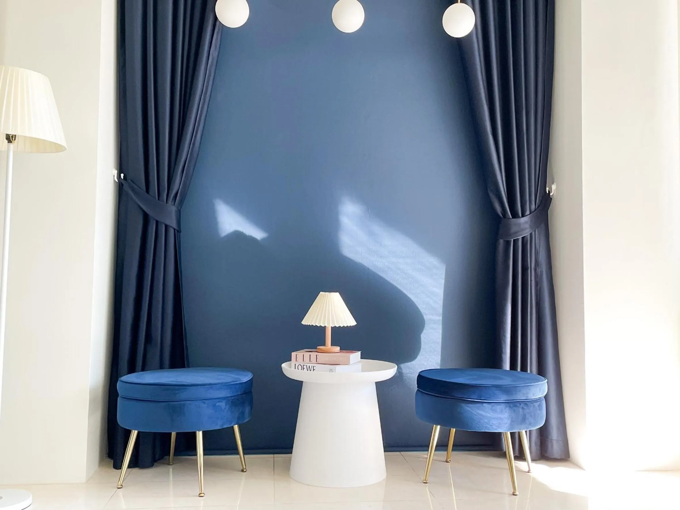 Seating area in Shapel Hostel and Cafe