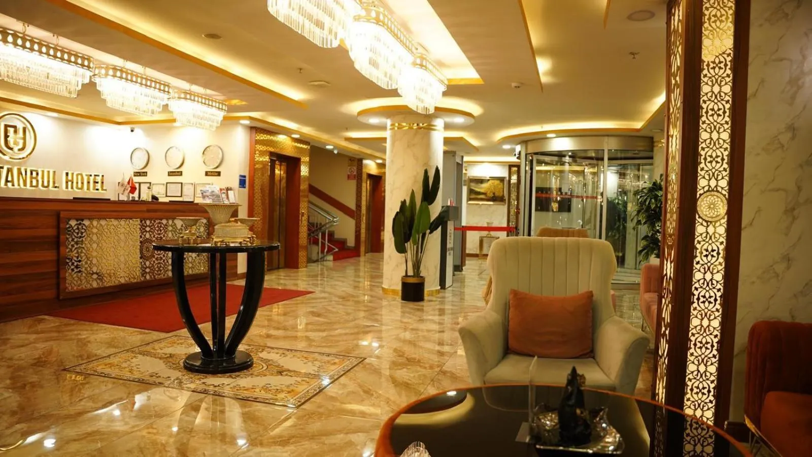 Lobby or reception in El Emin İstanbul Hotel