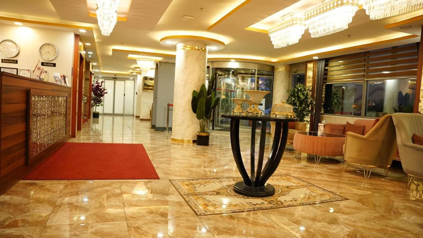 Lobby or reception in El Emin İstanbul Hotel