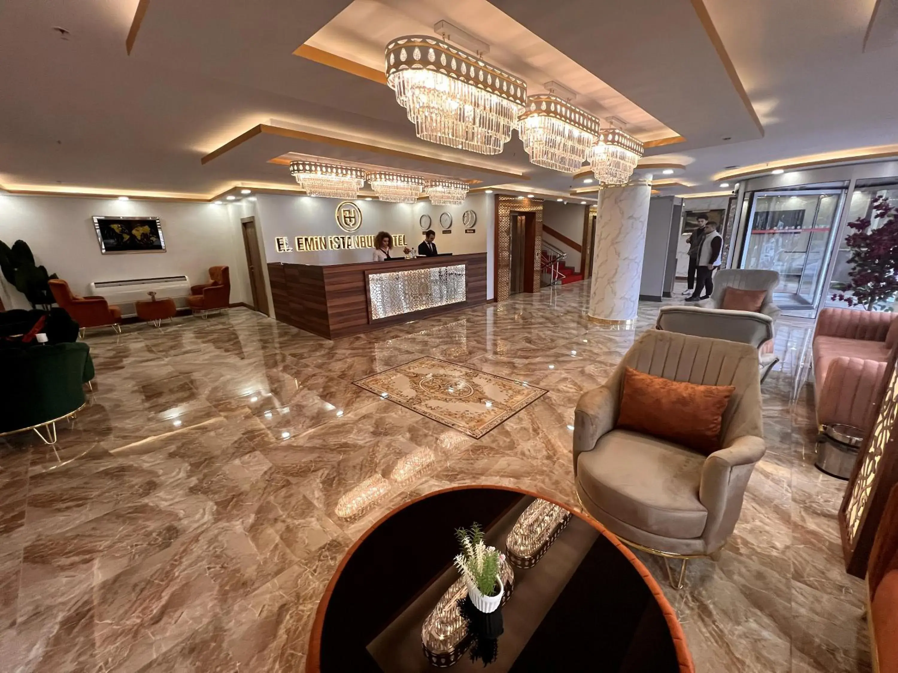 Lobby or reception in El Emin İstanbul Hotel Lobby or reception in El Emin İstanbul Hotel