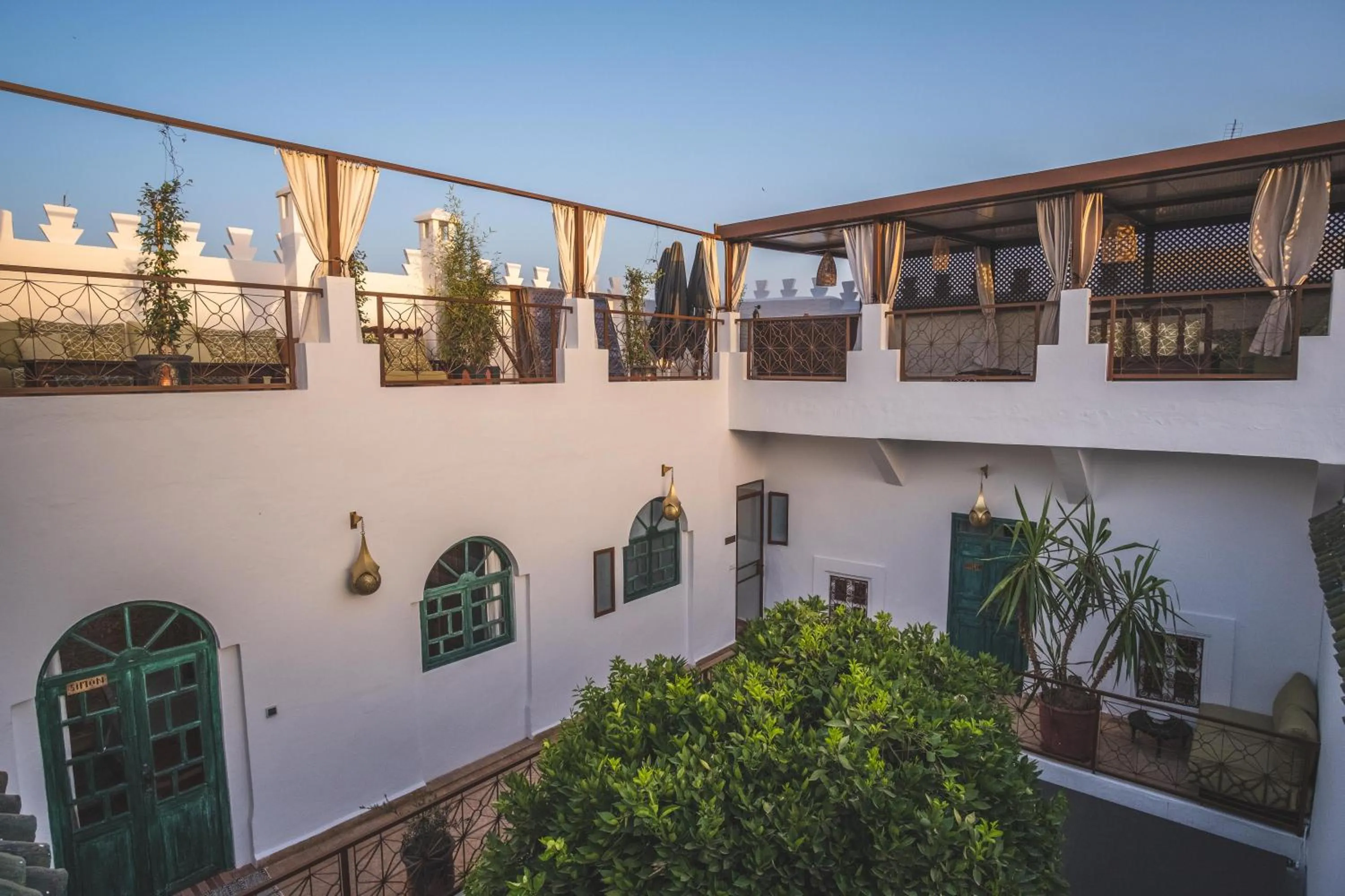 Property building in Riad Villa Berna under Swiss Management