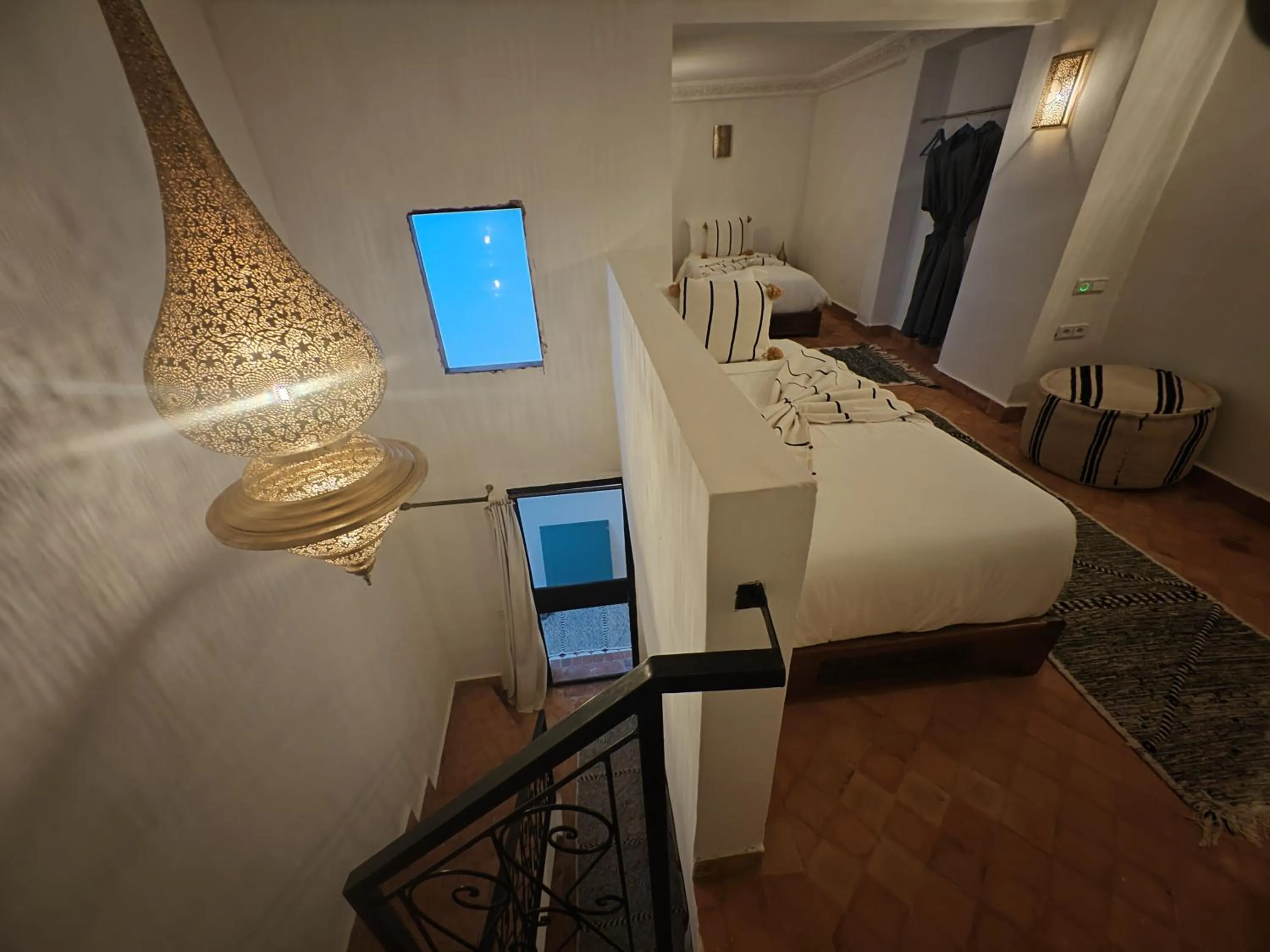 Bed in Riad Villa Berna under Swiss Management