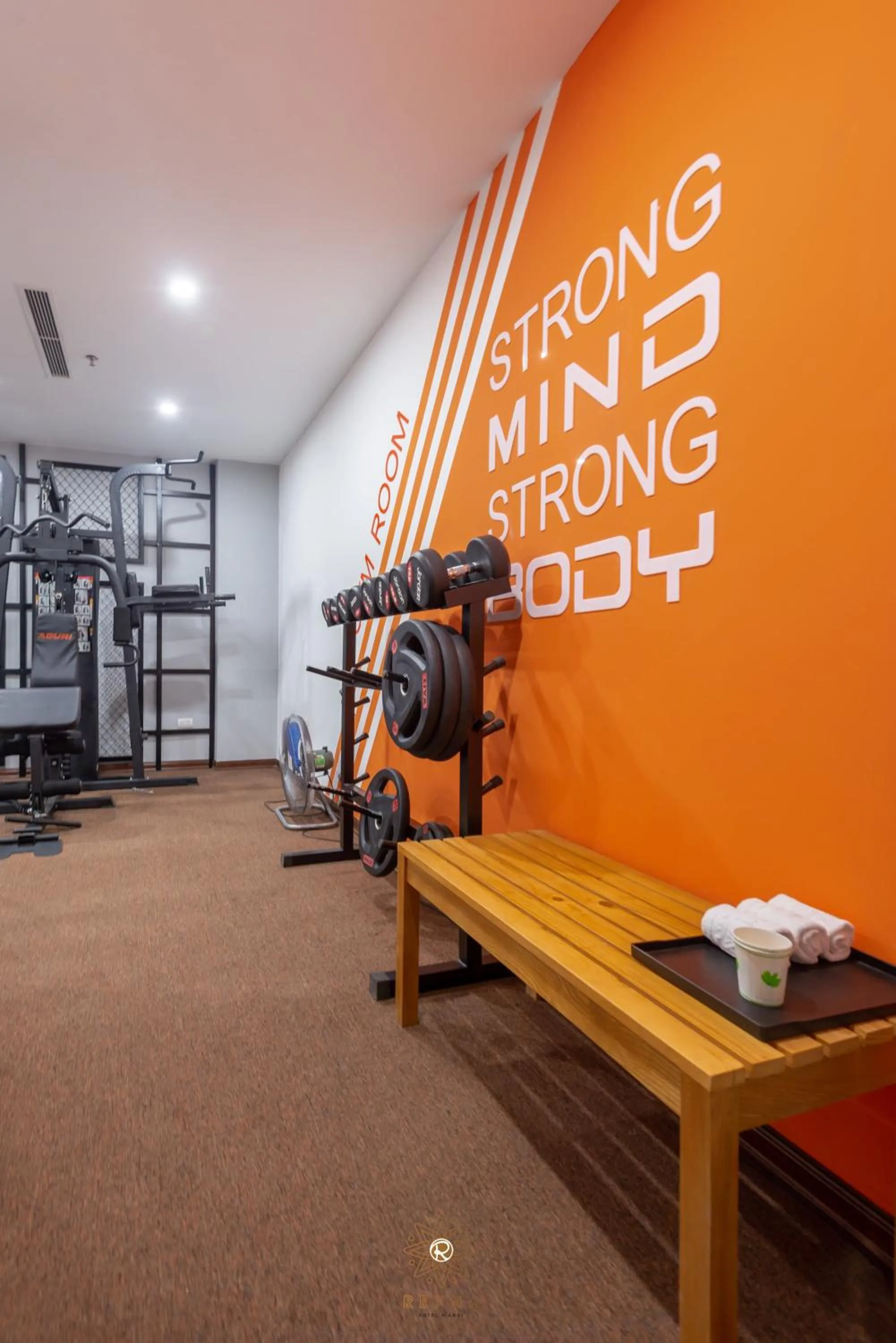 Fitness centre/facilities in Reyna Luxury Hotel