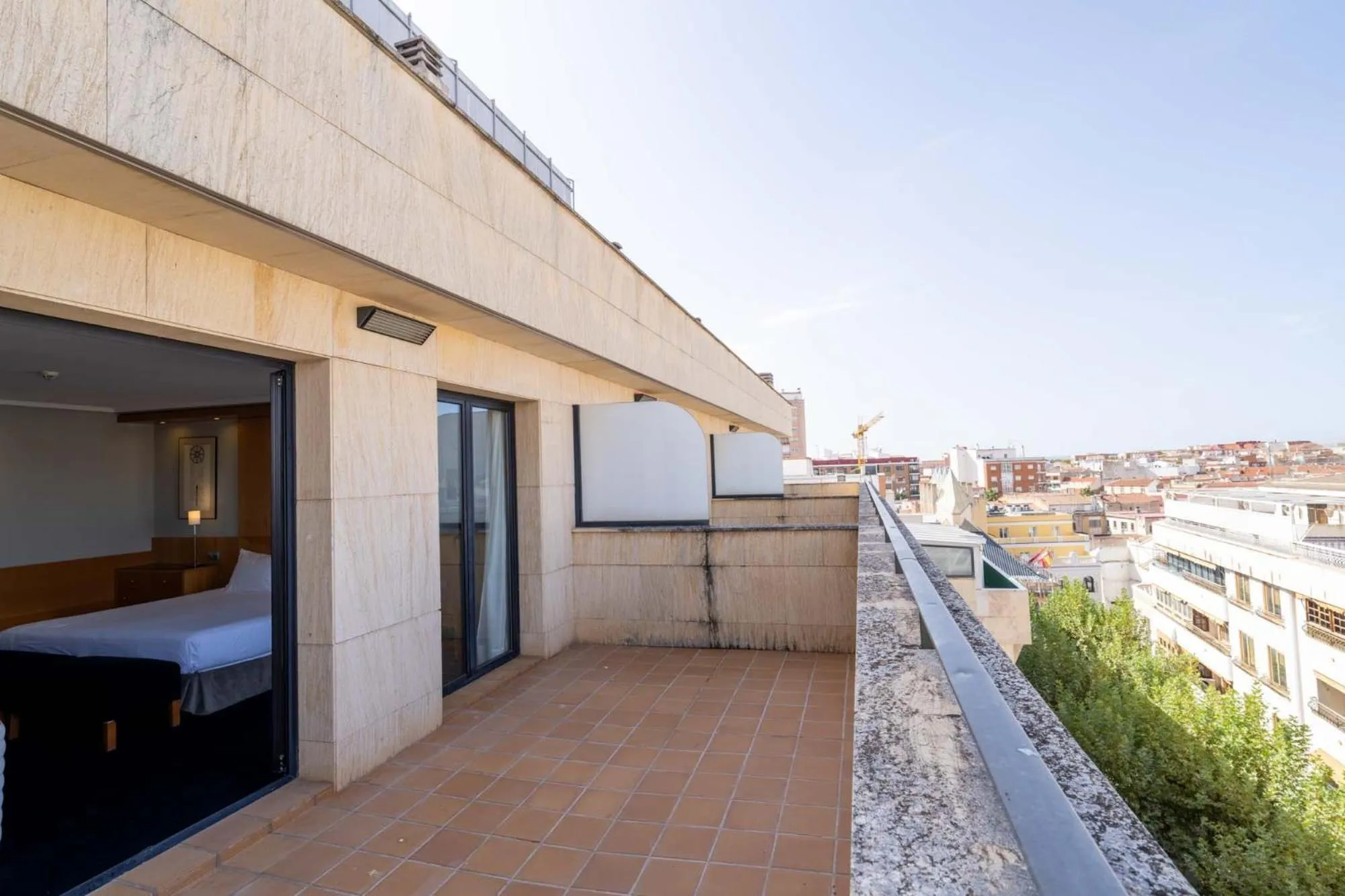 Balcony/Terrace in Eurostars Rey Alfonso X