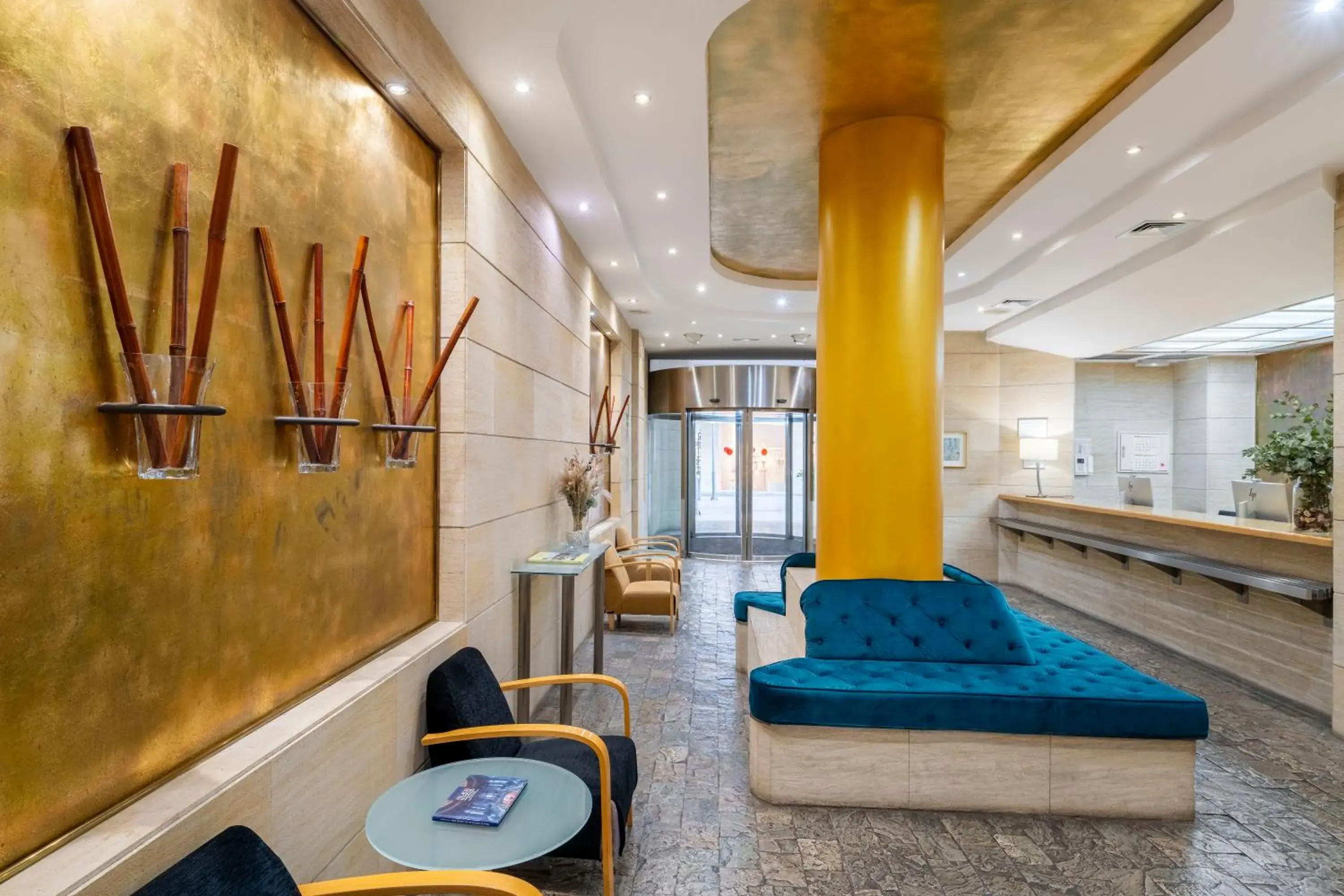 Lobby or reception in Eurostars Rey Alfonso X Lobby or reception in Eurostars Rey Alfonso X