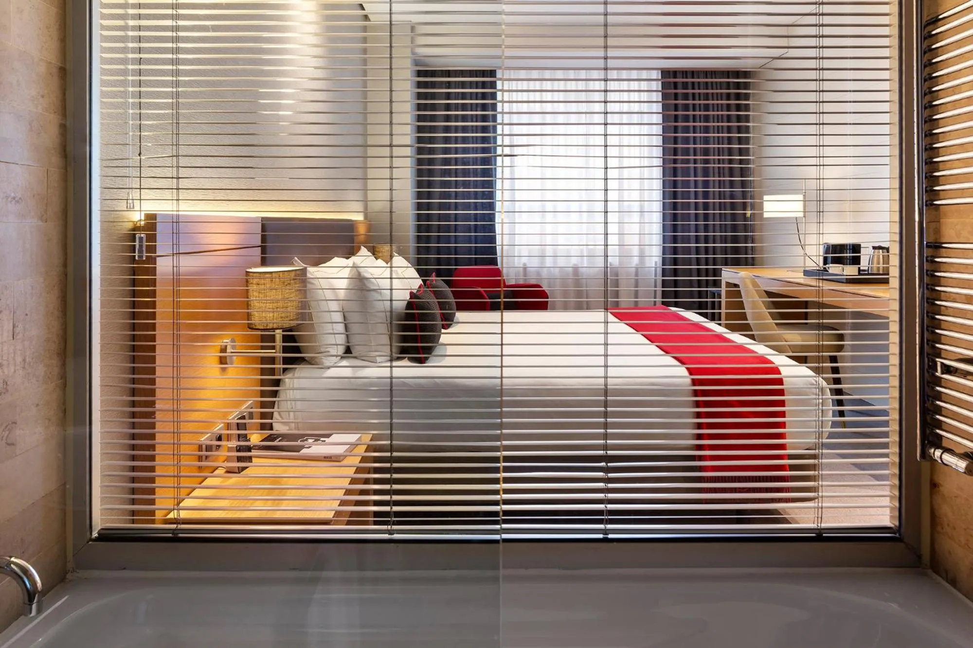 Bed in The Artist Grand Hotel of Art