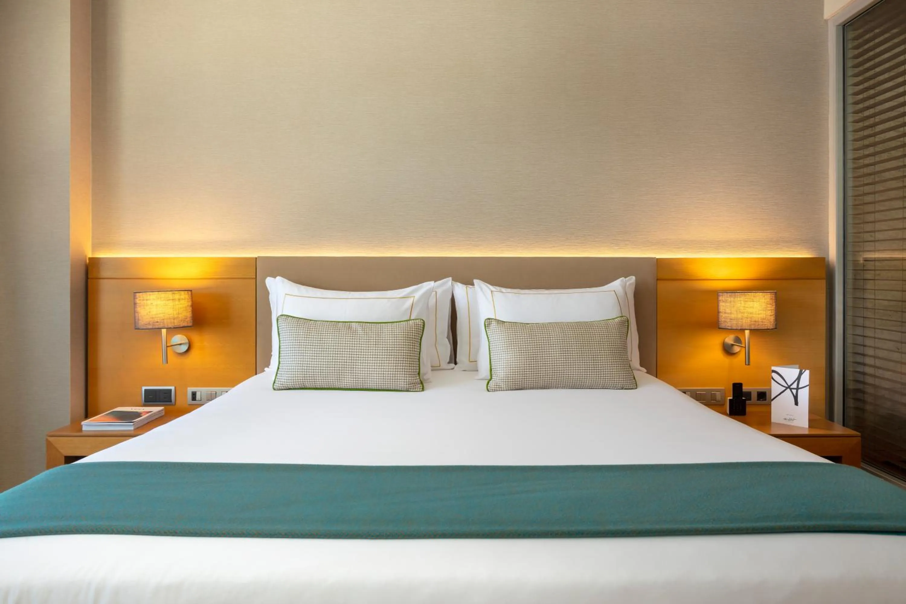 Bed in The Artist Grand Hotel of Art