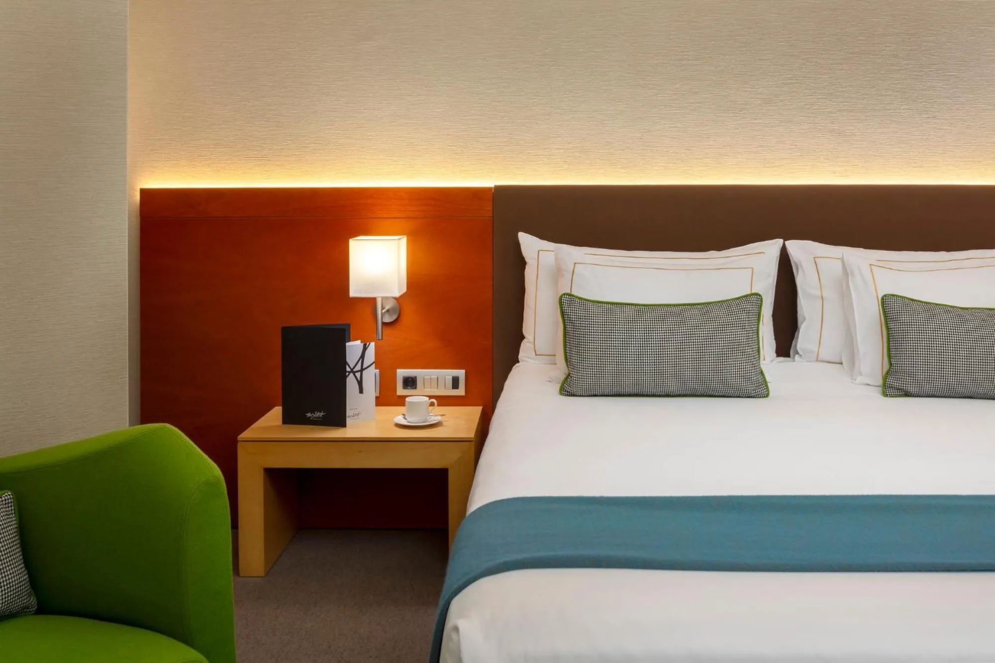 Bed in The Artist Grand Hotel of Art