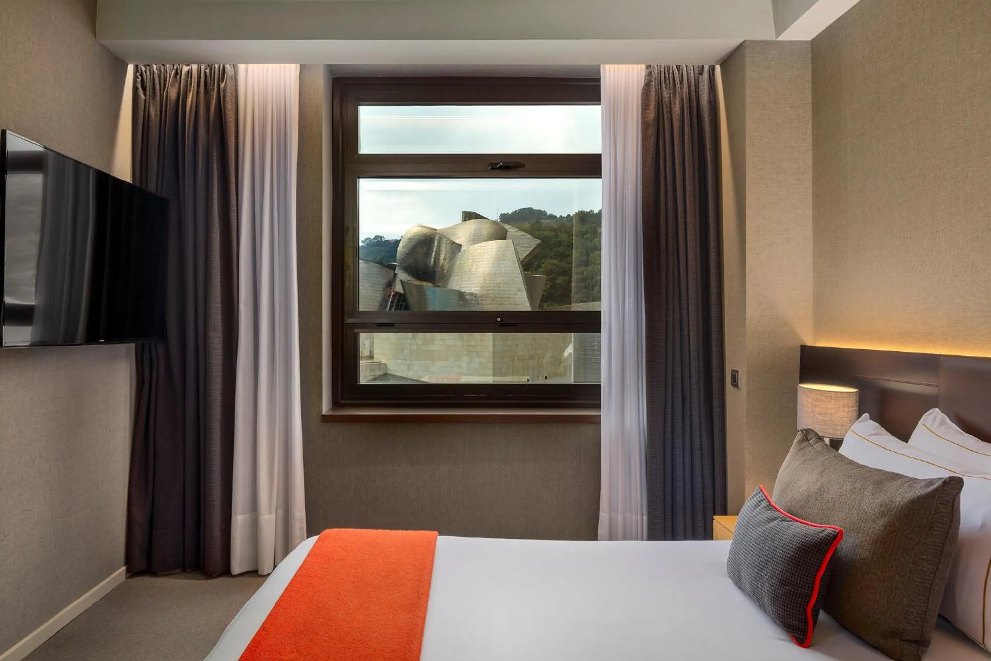 Bed in The Artist Grand Hotel of Art