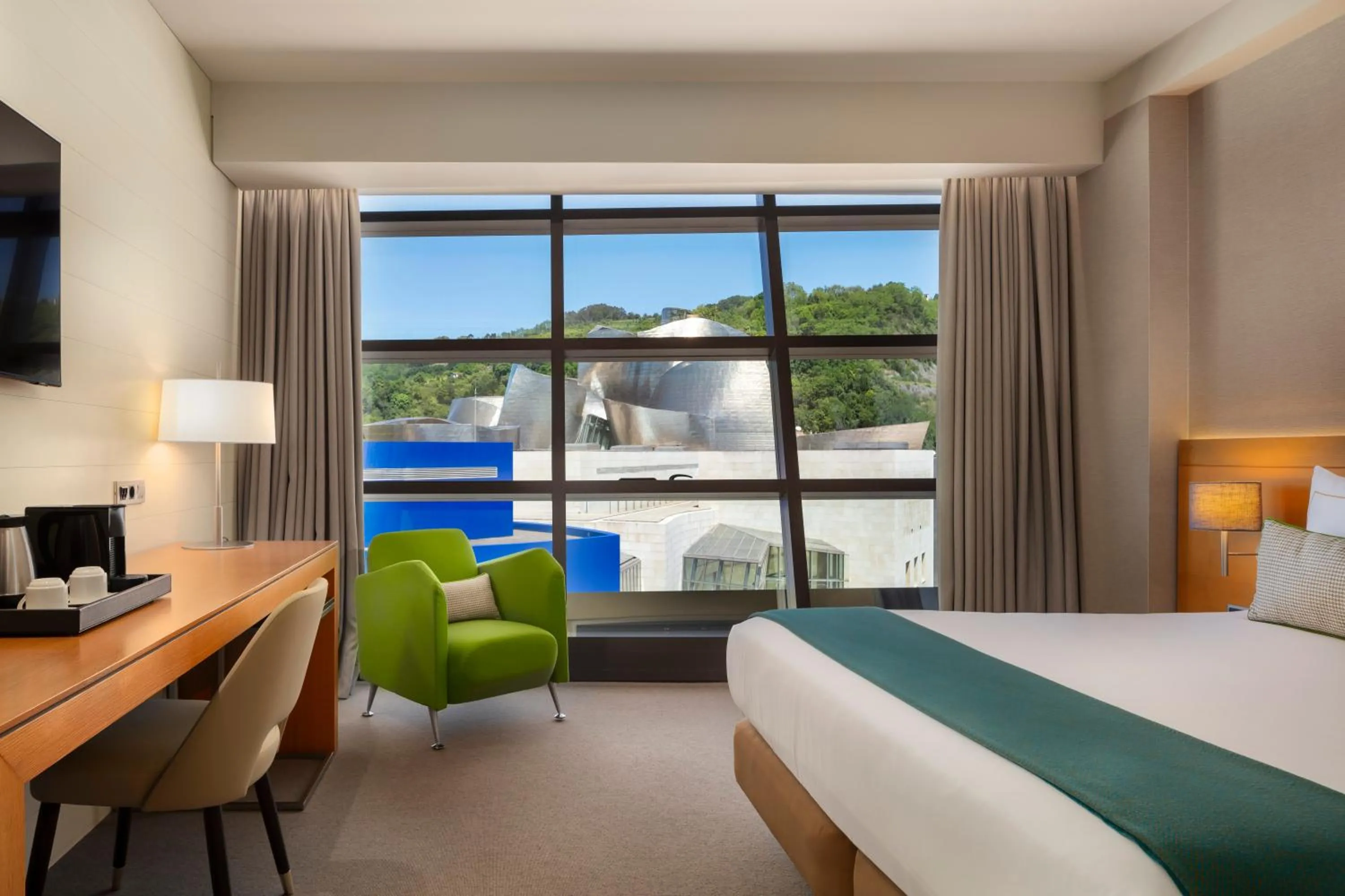 Bed in The Artist Grand Hotel of Art