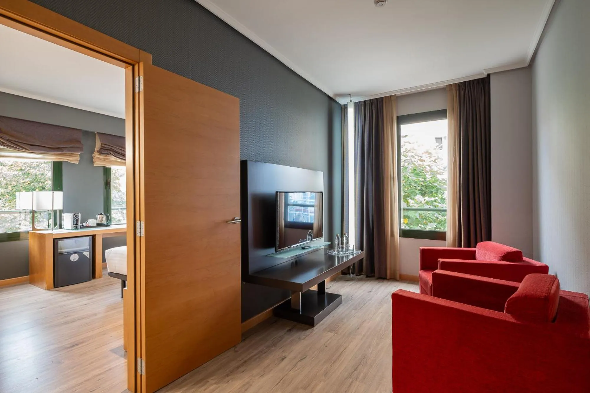 Bed in Hotel Indautxu