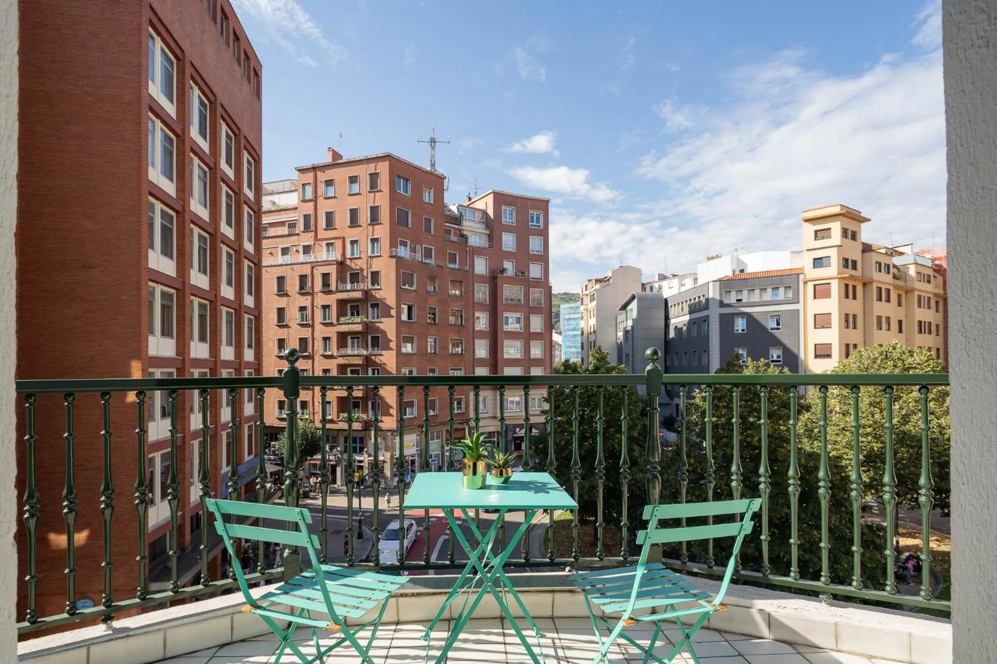 Balcony/Terrace in Hotel Indautxu