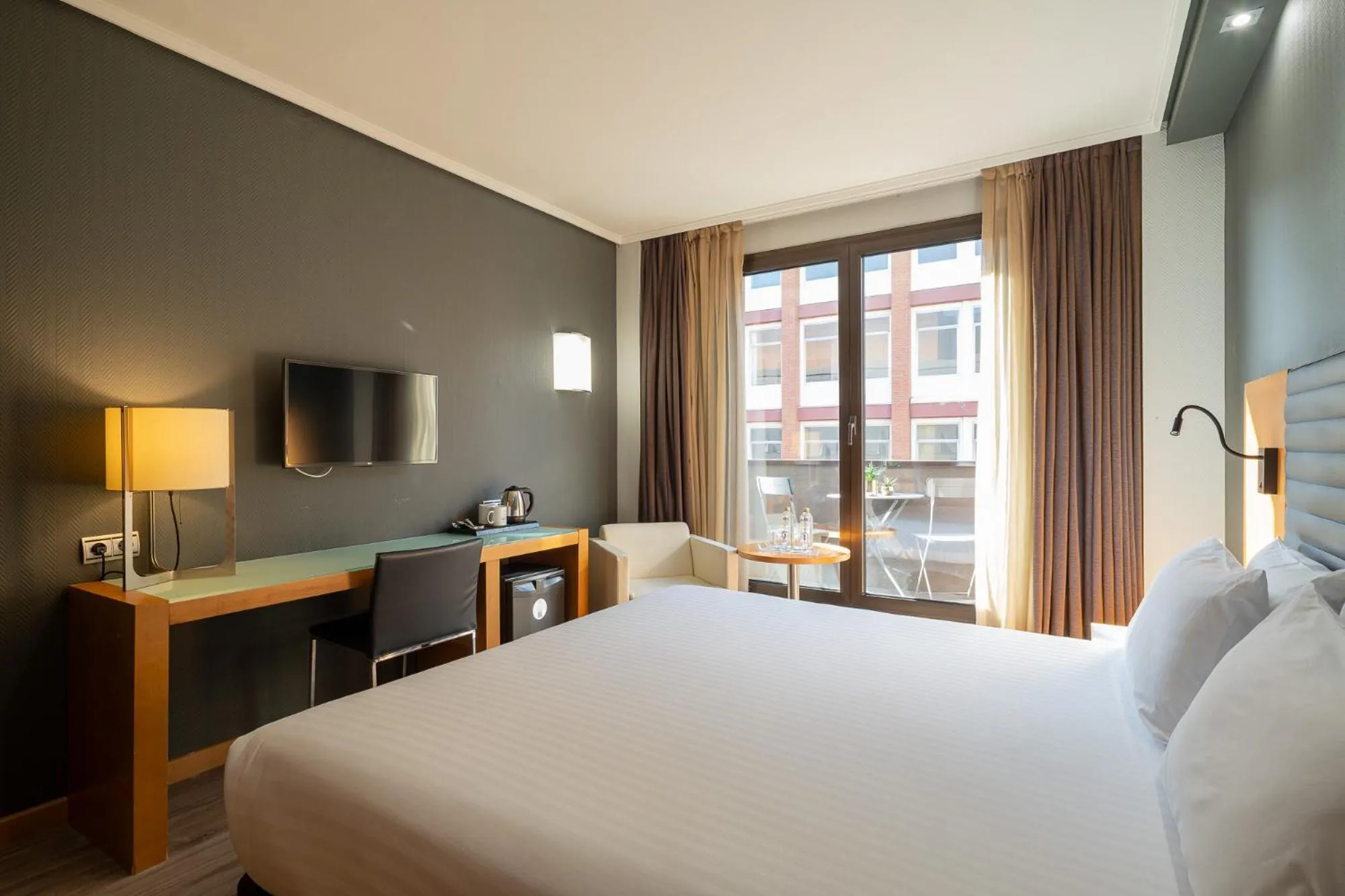 Bed in Hotel Indautxu