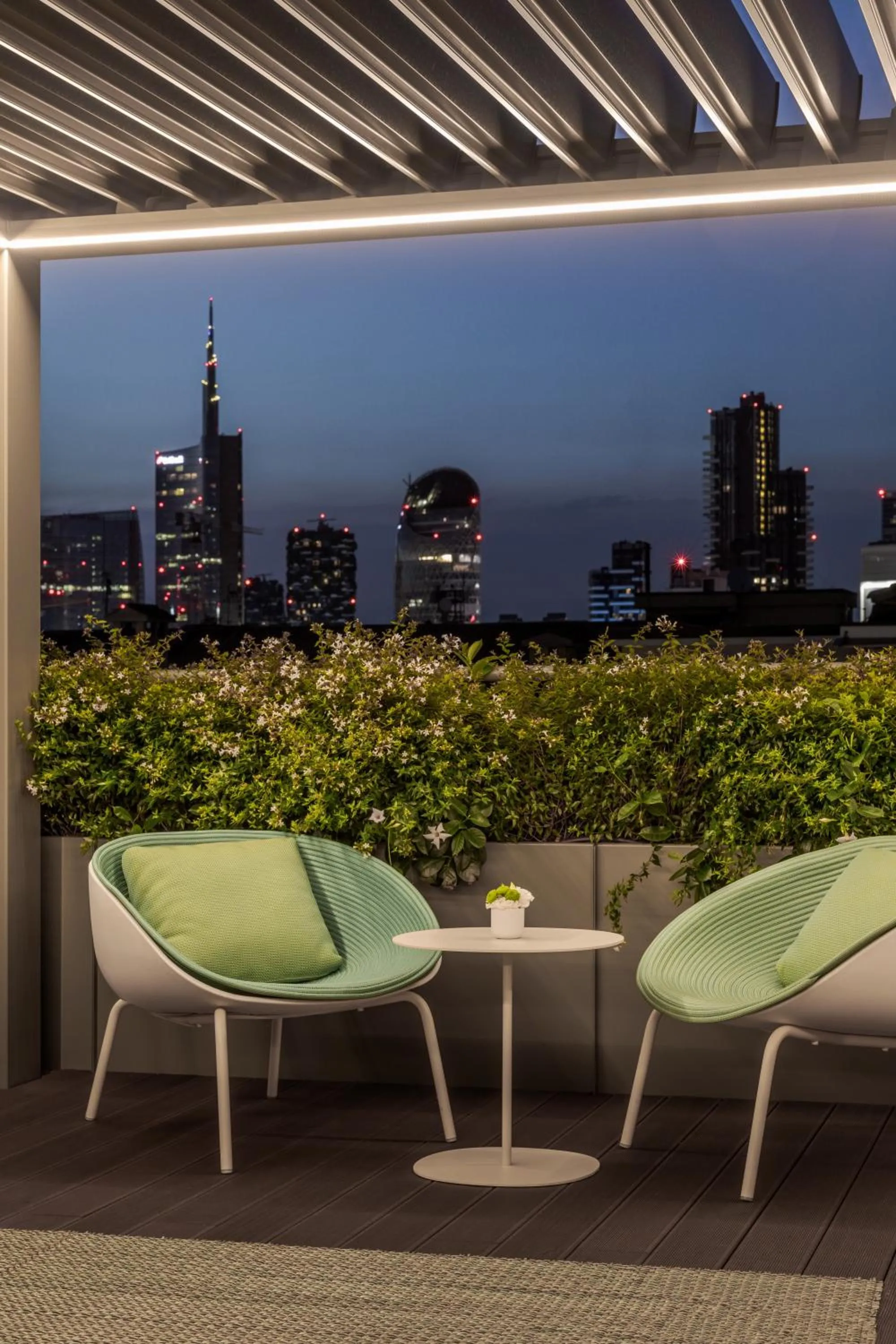 Balcony/Terrace in Casa Baglioni Milan - The Leading Hotels of the World