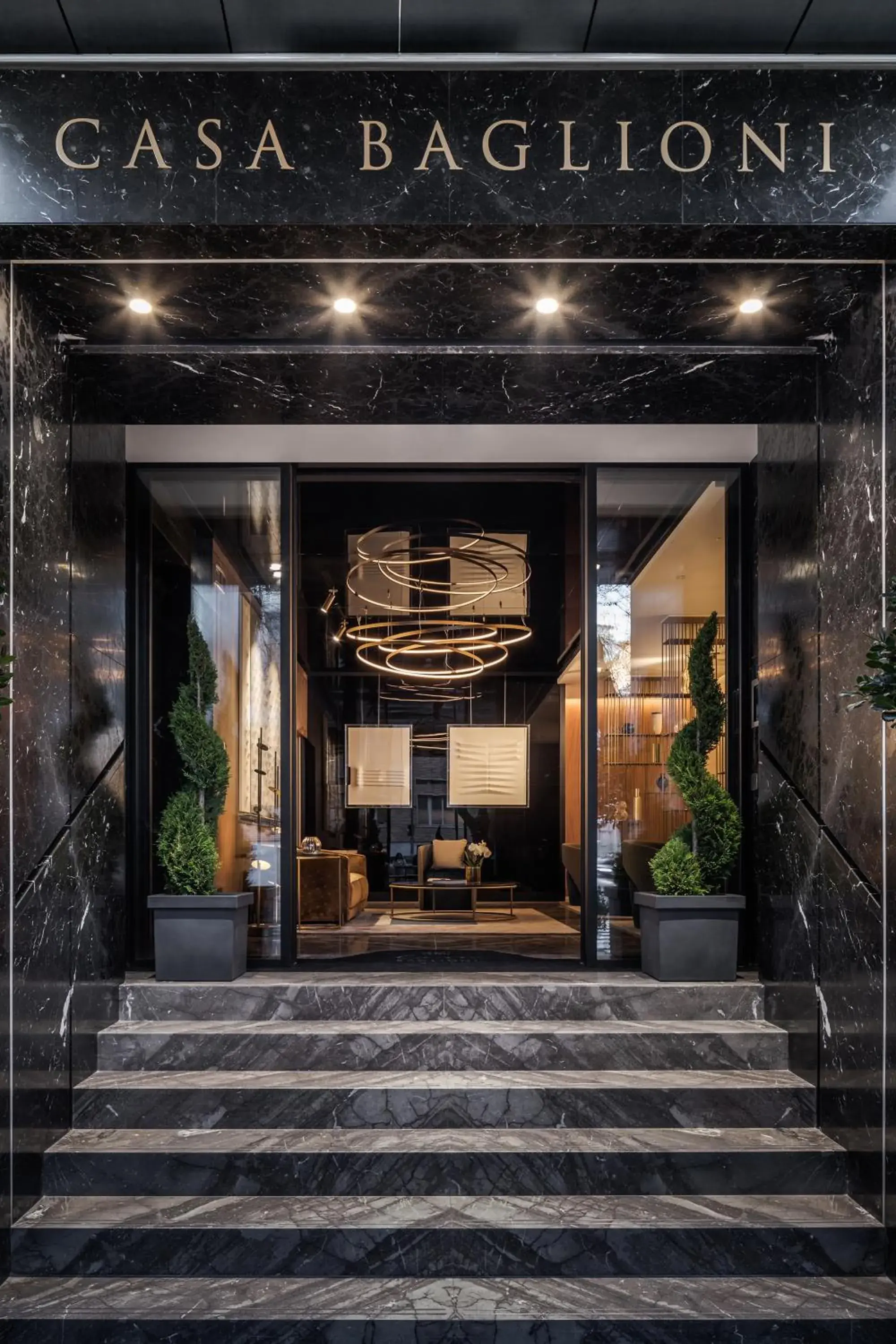 Facade/entrance in Casa Baglioni Milan - The Leading Hotels of the World Facade/entrance in Casa Baglioni Milan - The Leading Hotels of the World