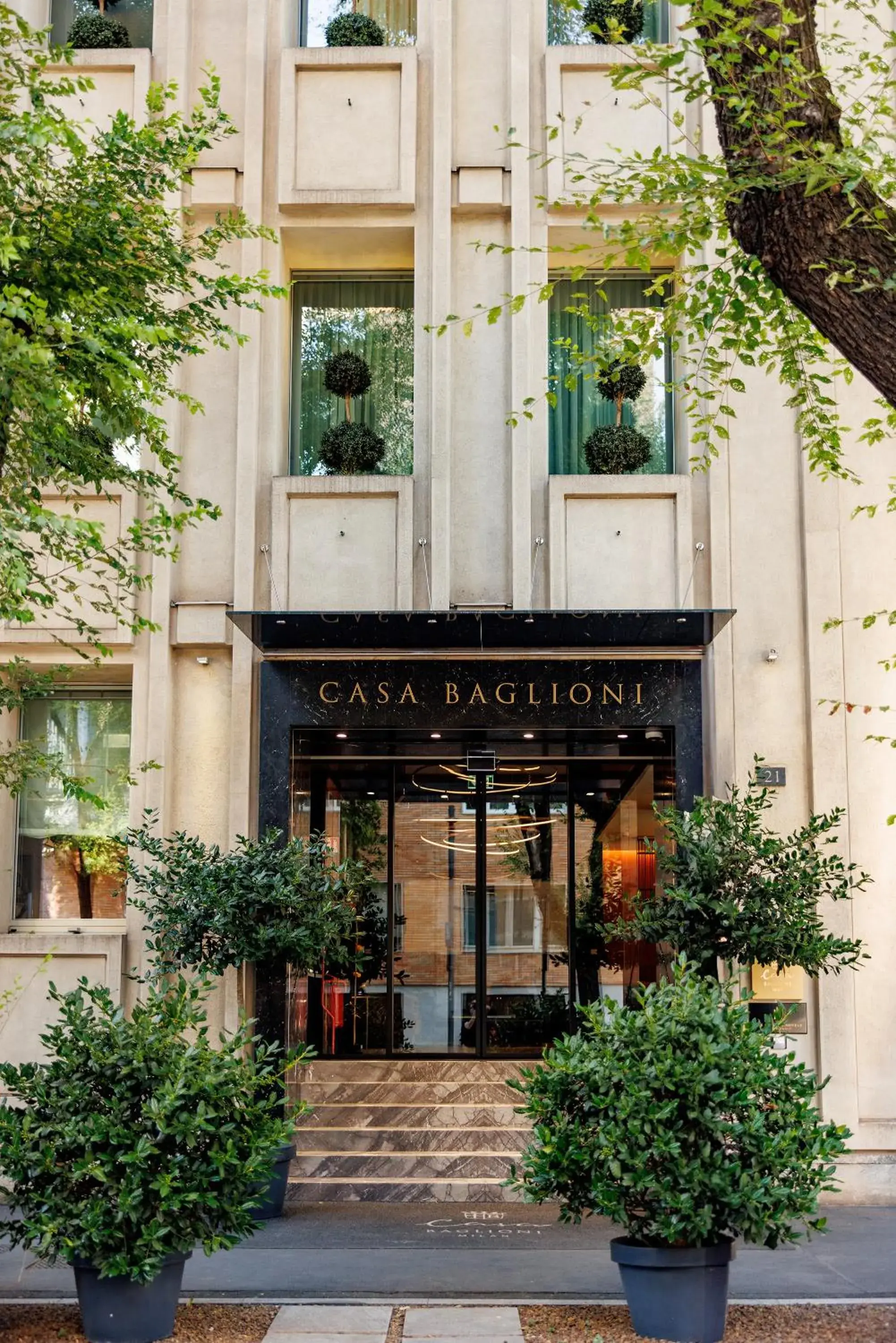 Property building in Casa Baglioni Milan - The Leading Hotels of the World Property building in Casa Baglioni Milan - The Leading Hotels of the World
