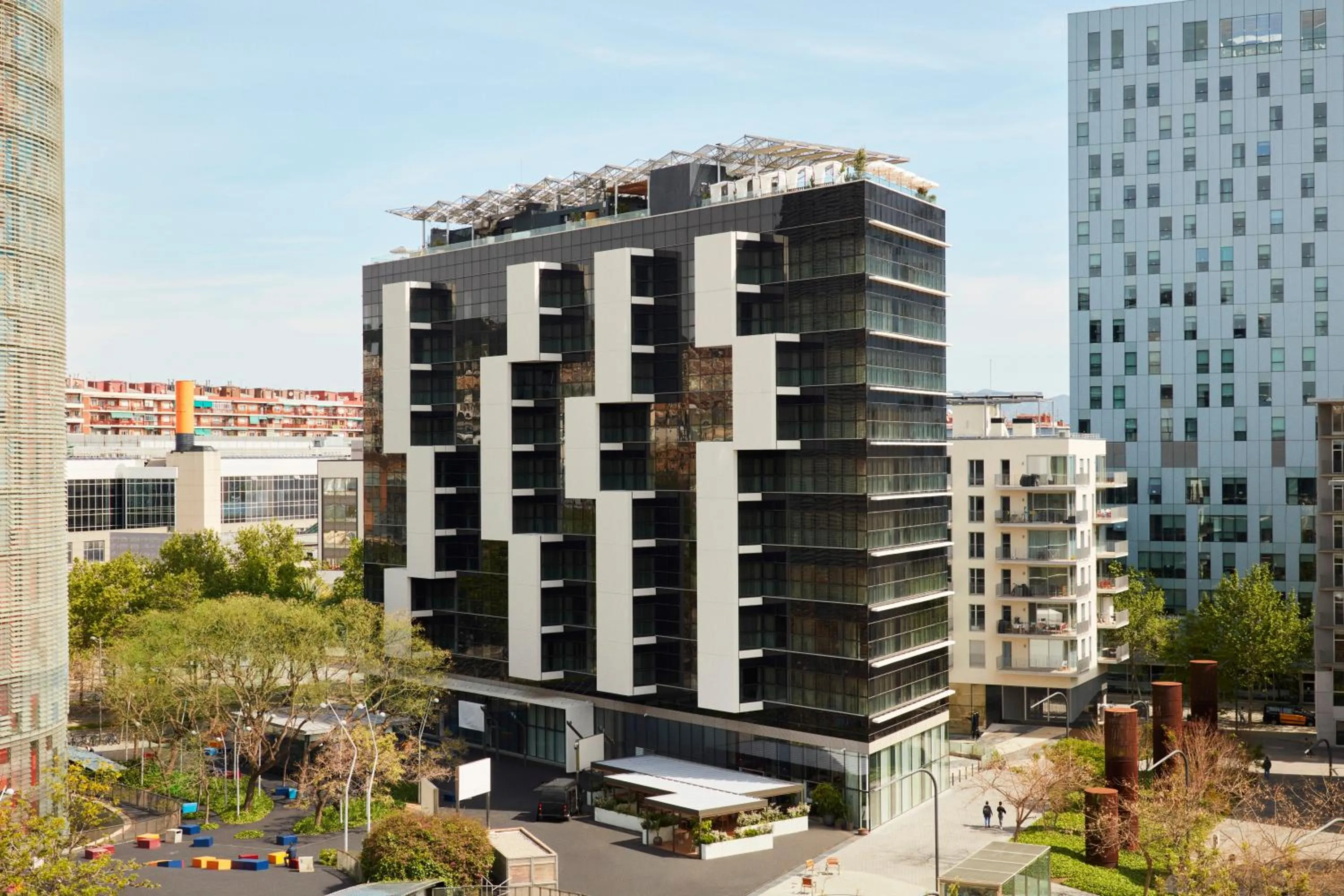 Property building in The Hoxton, Poblenou