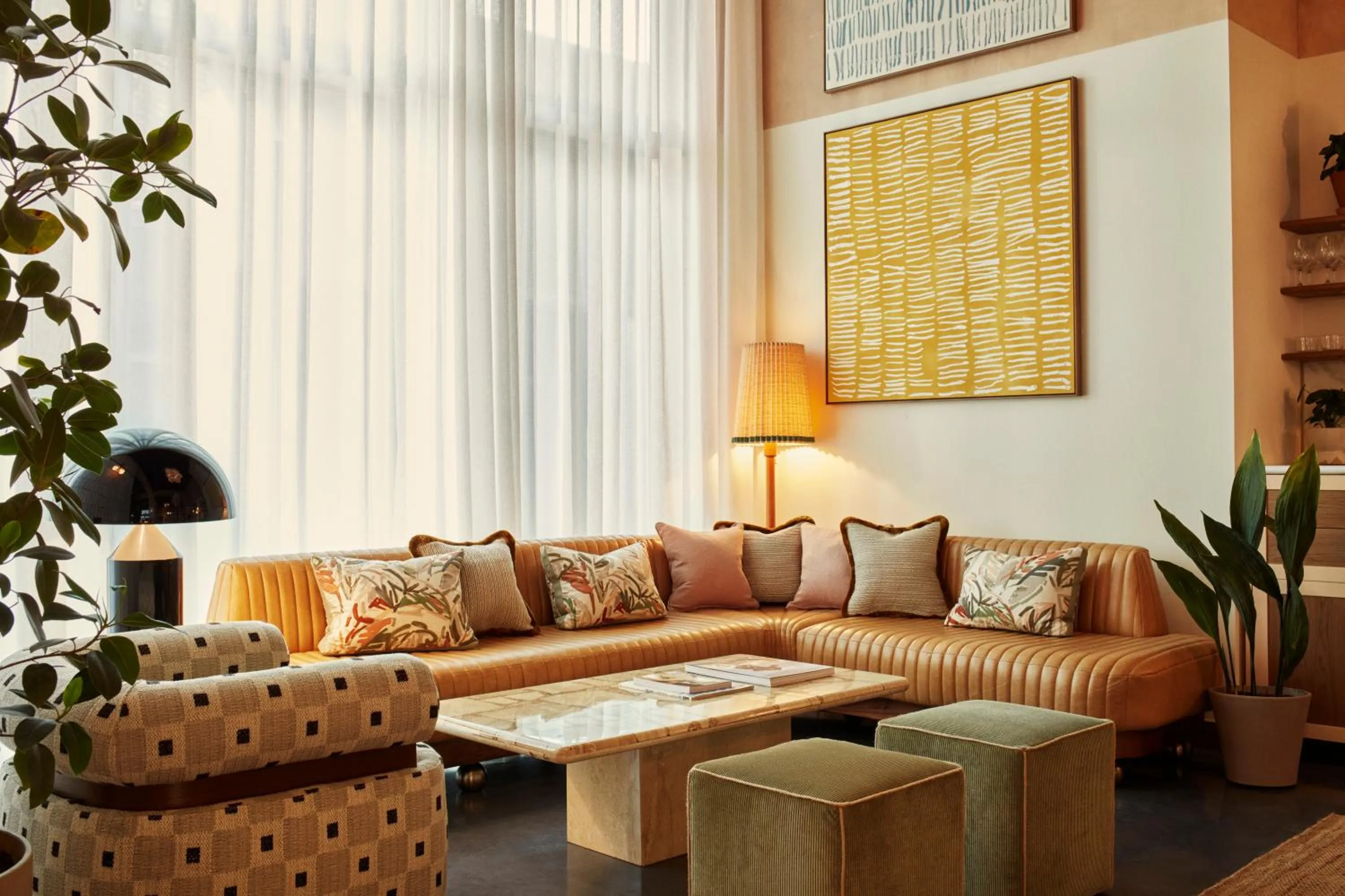 Lobby or reception in The Hoxton, Poblenou