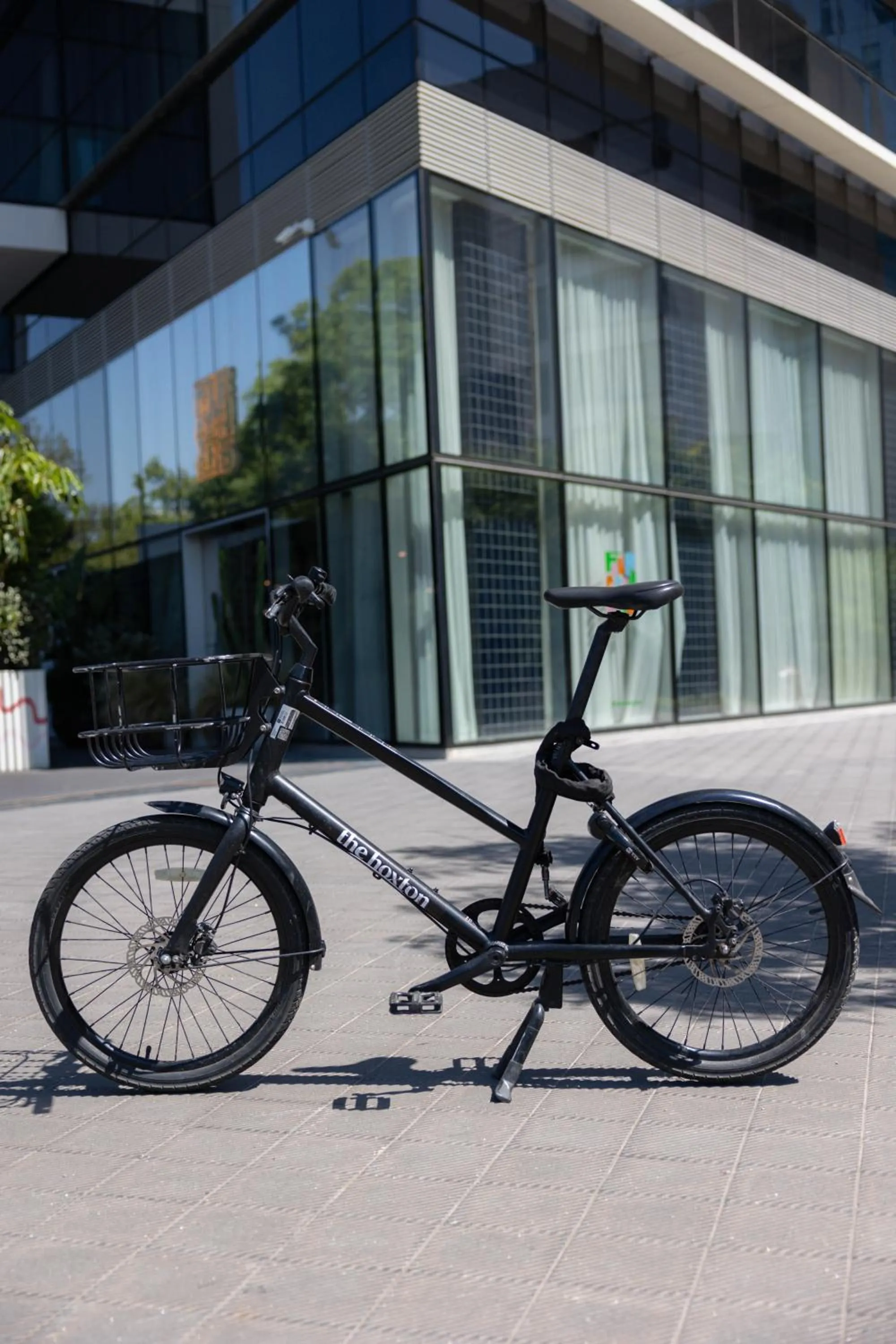 Cycling in The Hoxton, Poblenou