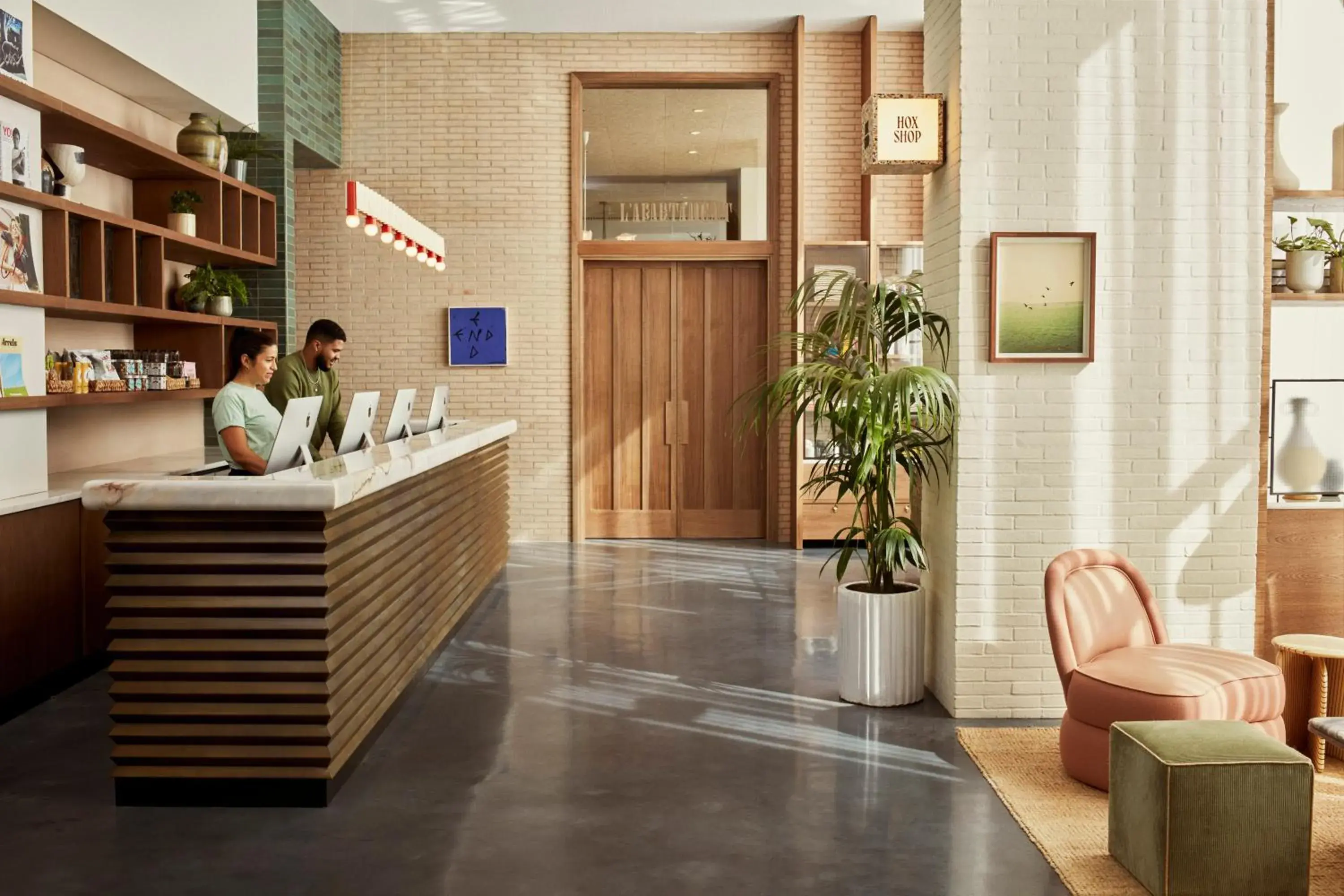 Lobby or reception in The Hoxton, Poblenou Lobby or reception in The Hoxton, Poblenou