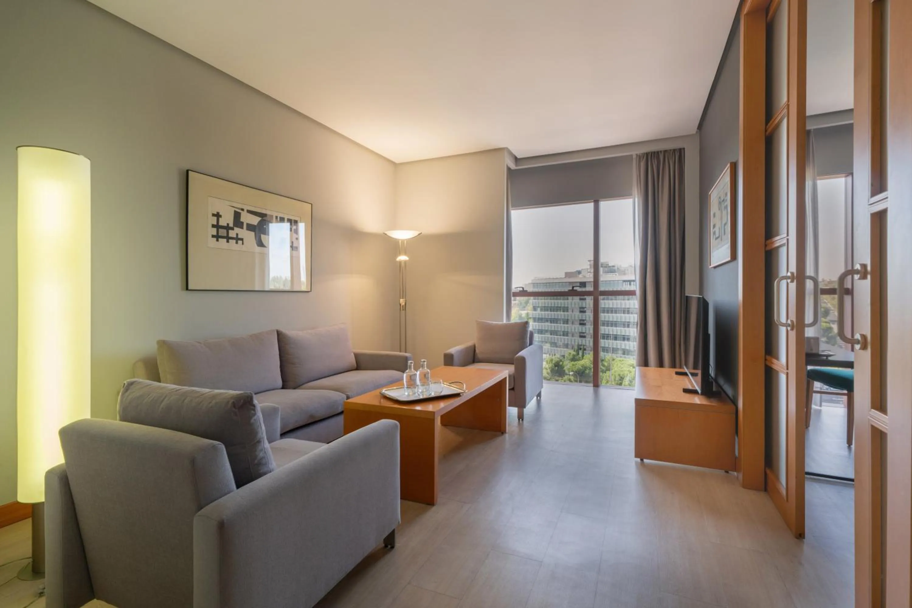 Living room in Eurostars Puerta Madrid