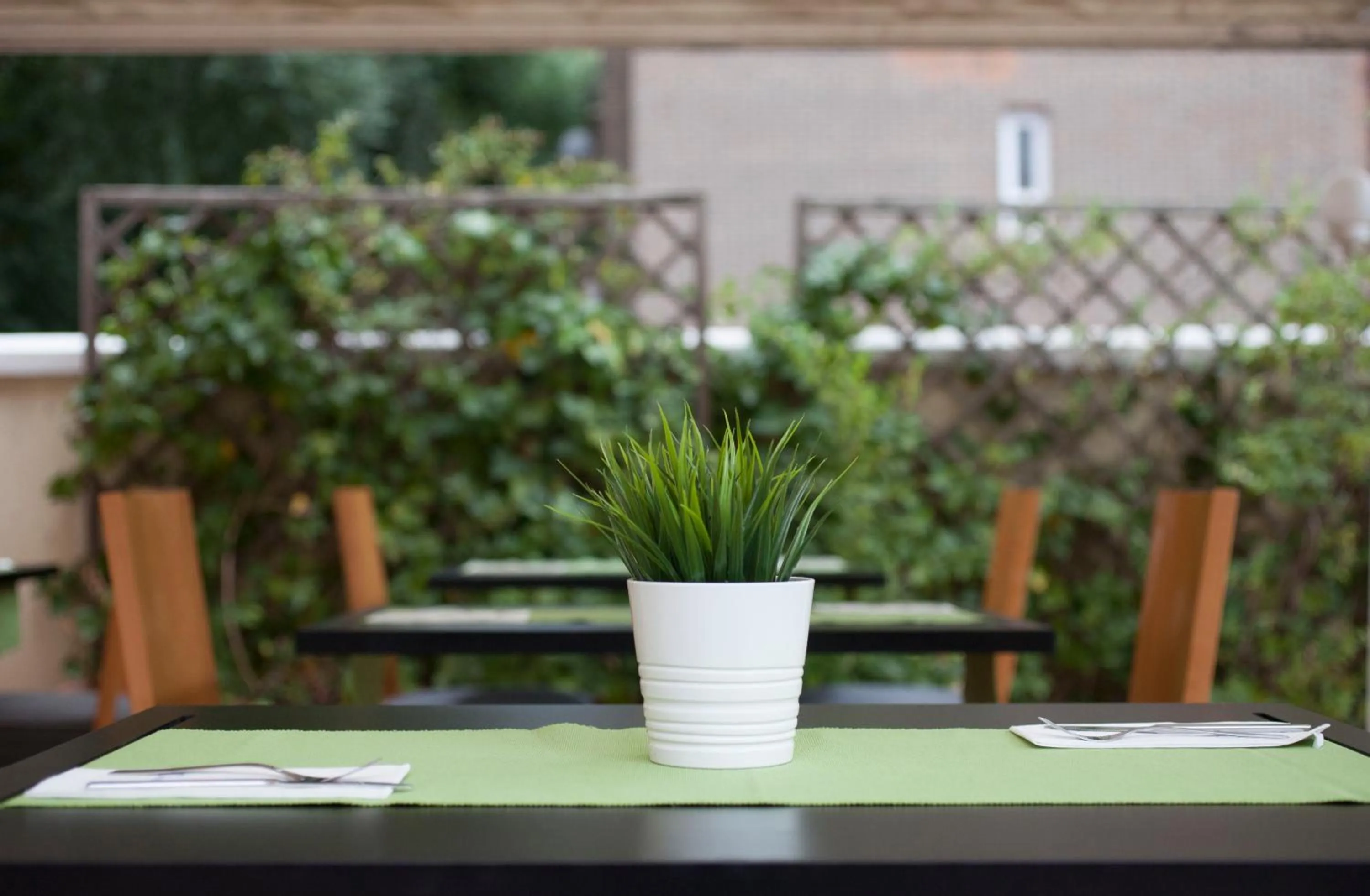 Patio in Porcel Torre Garden