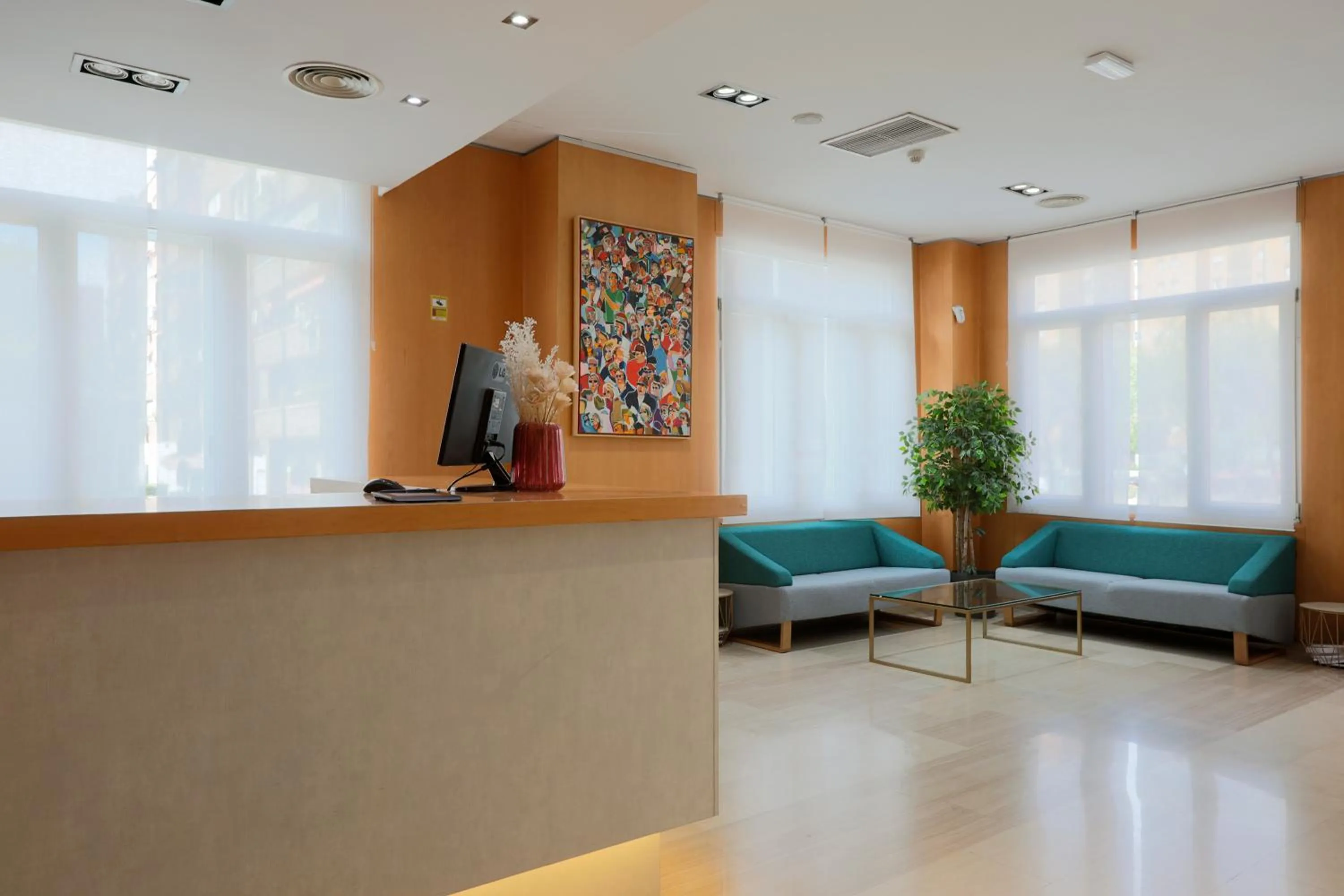 Lobby or reception in Porcel Torre Garden