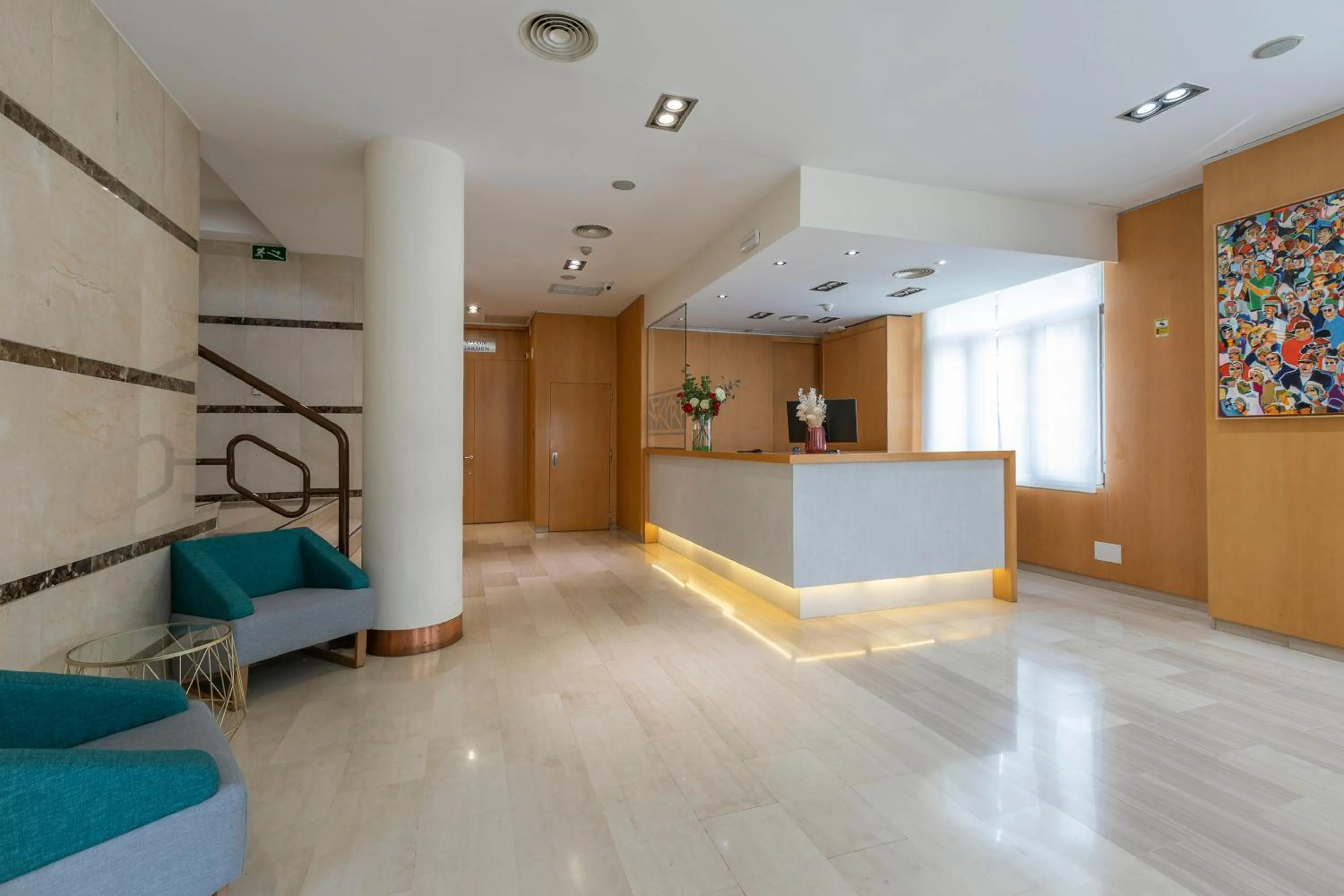 Lobby or reception in Porcel Torre Garden