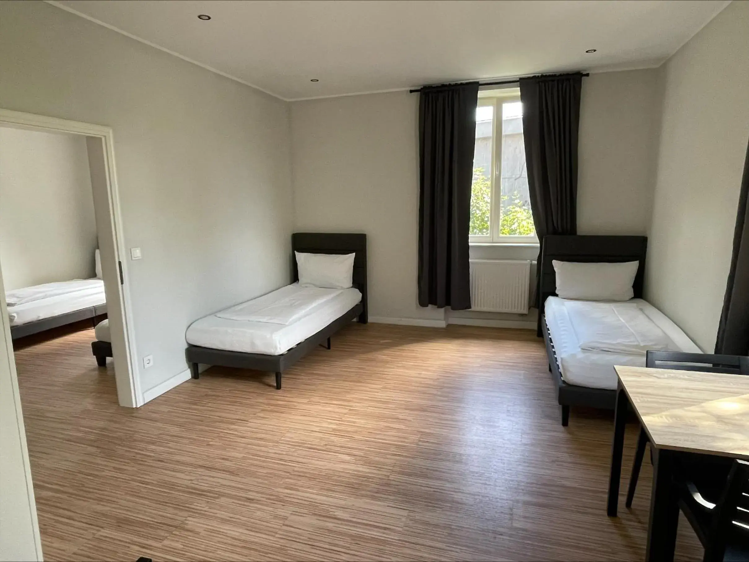 Seating area, Bed in Ahoi Hostel Seating area, Bed in Ahoi Hostel