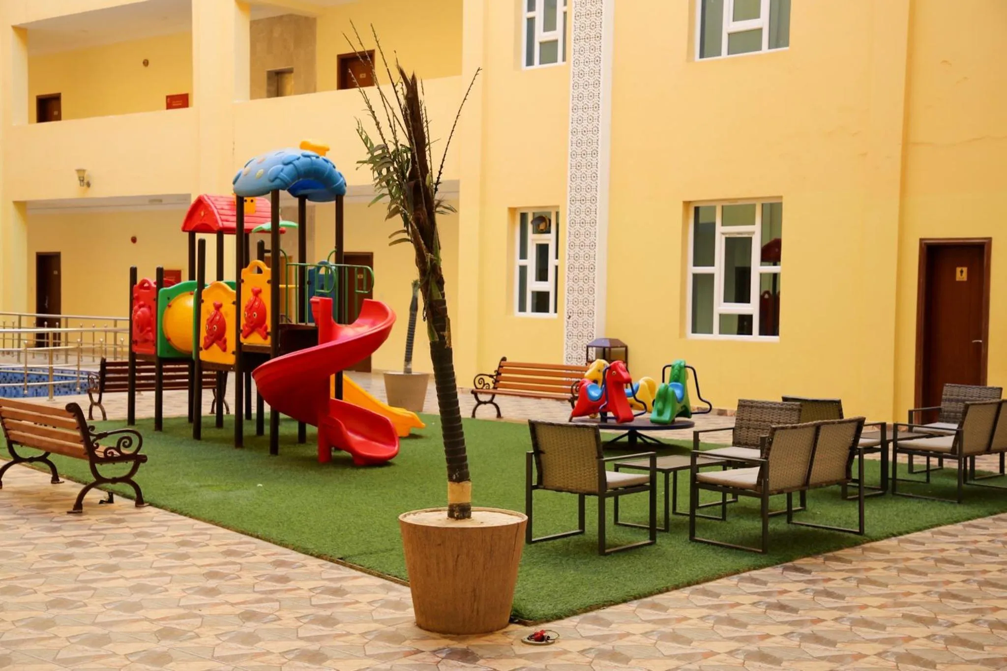 Children play ground in Park Complex