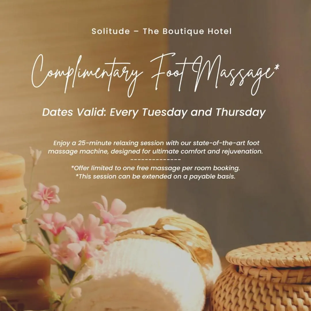 Massage in Solitude, The Boutique Hotel