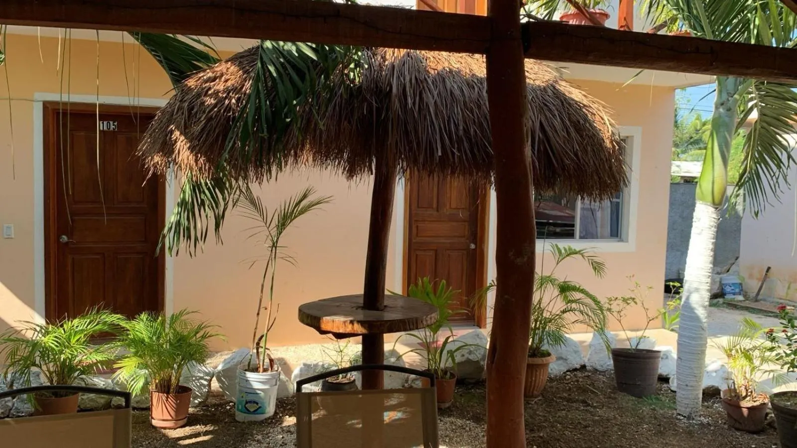 Garden view in Casa Terracota