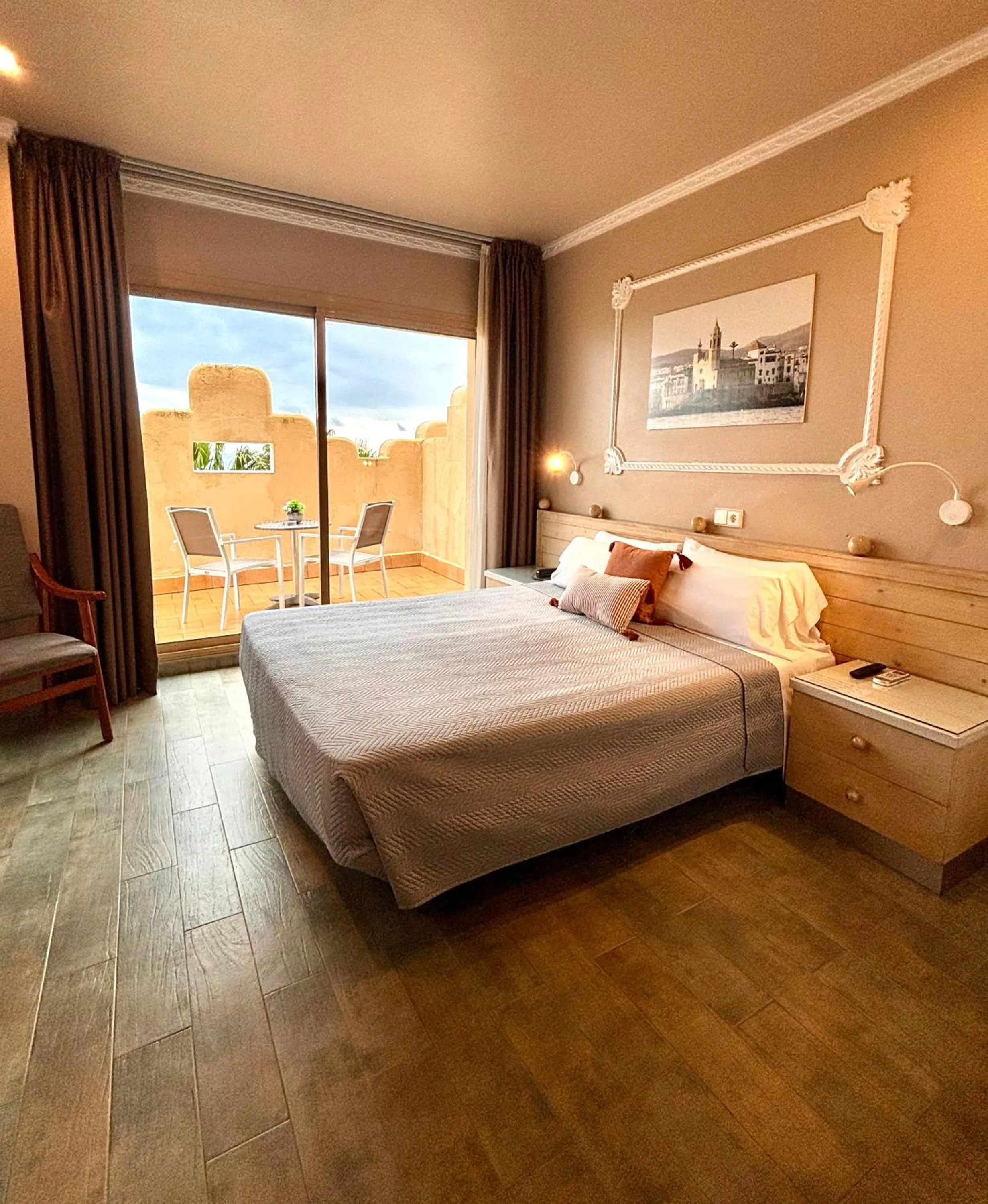 Bed in Hotel Celimar