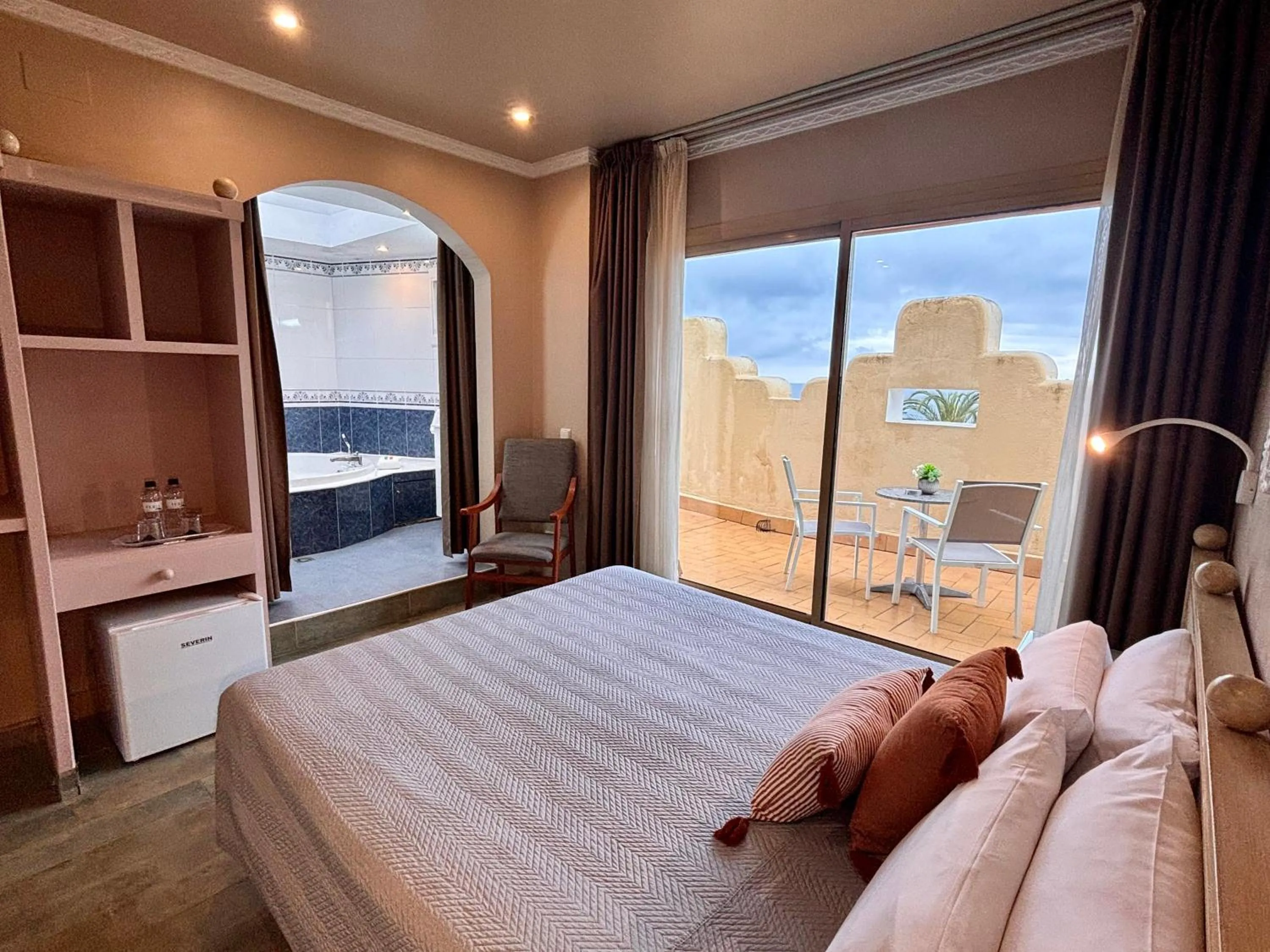 Bed in Hotel Celimar