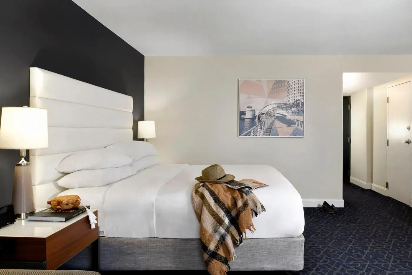 Corner King Room with Sofa Bed and Balcony - River View in Hotel Tampa Riverwalk Corner King Room with Sofa Bed and Balcony - River View in Hotel Tampa Riverwalk