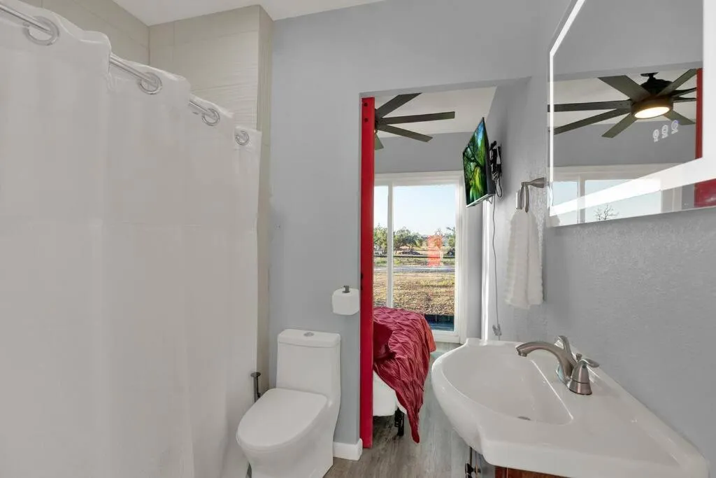 Toilet in Best Little Fredericksburg Texas Bed And Breakfast