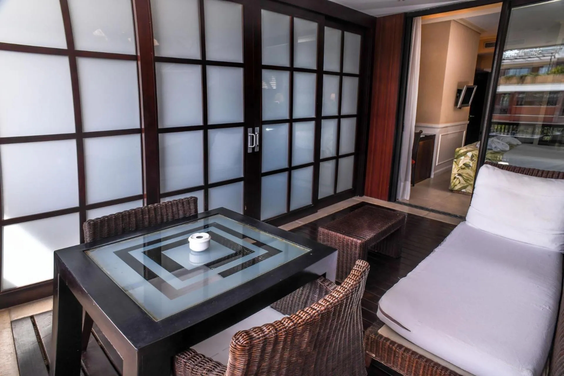 Seating area in Gran Hotel Guadalpín Banus